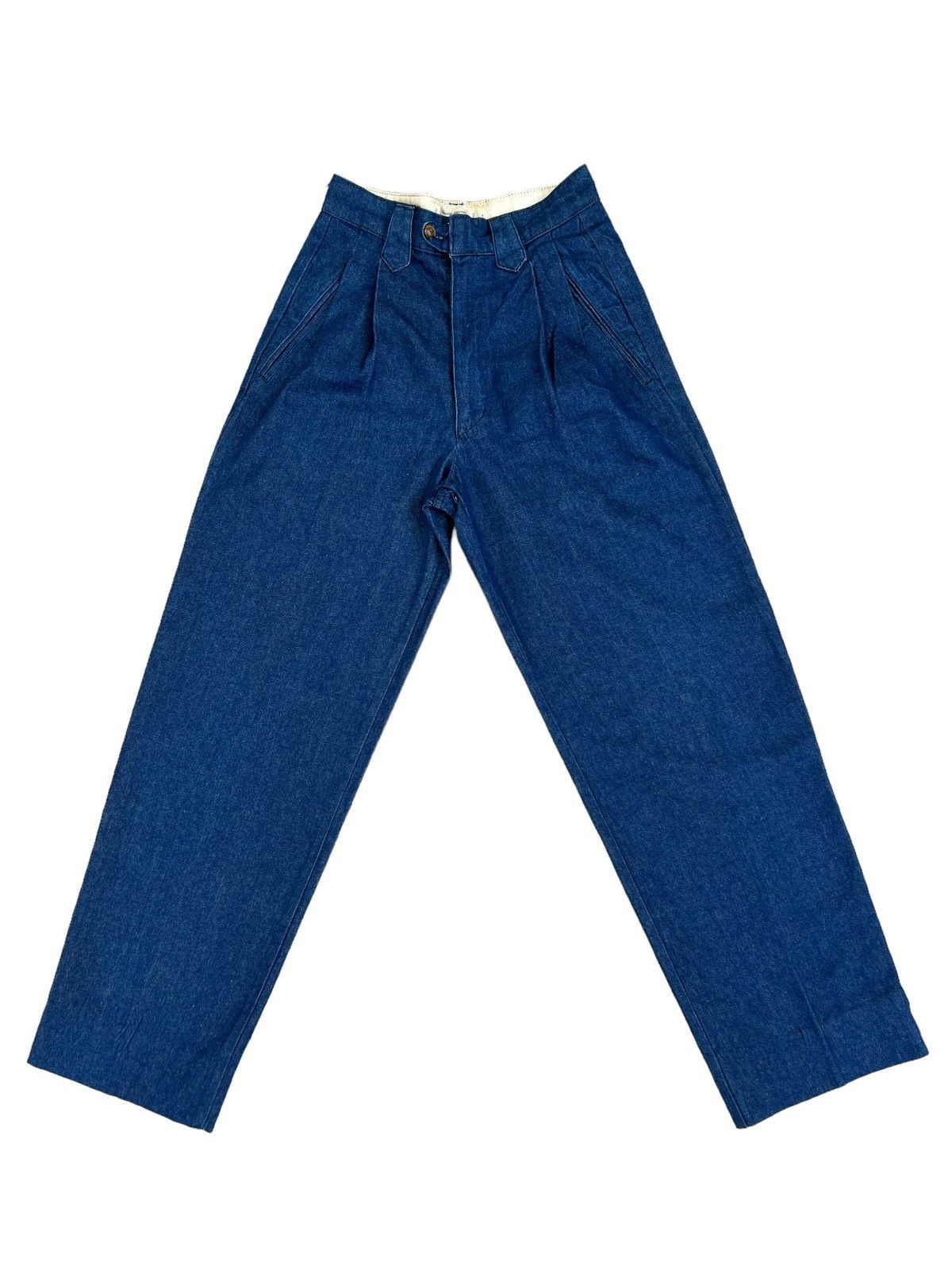 Valentino VALENTINO GARAVANI JEANS Air- Navy Baggy Denim Trouser Size US 28 / EU 44 - 1 Thumbnail