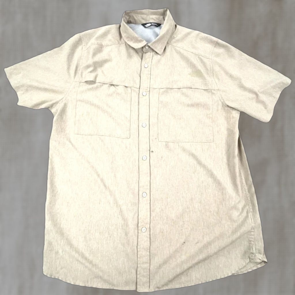 The North Face The North Face Shirt Men XL Brown Button-Up Performance Hiking Camp Fishing Adult Size US XL / EU 56 / 4 - 1 Thumbnail