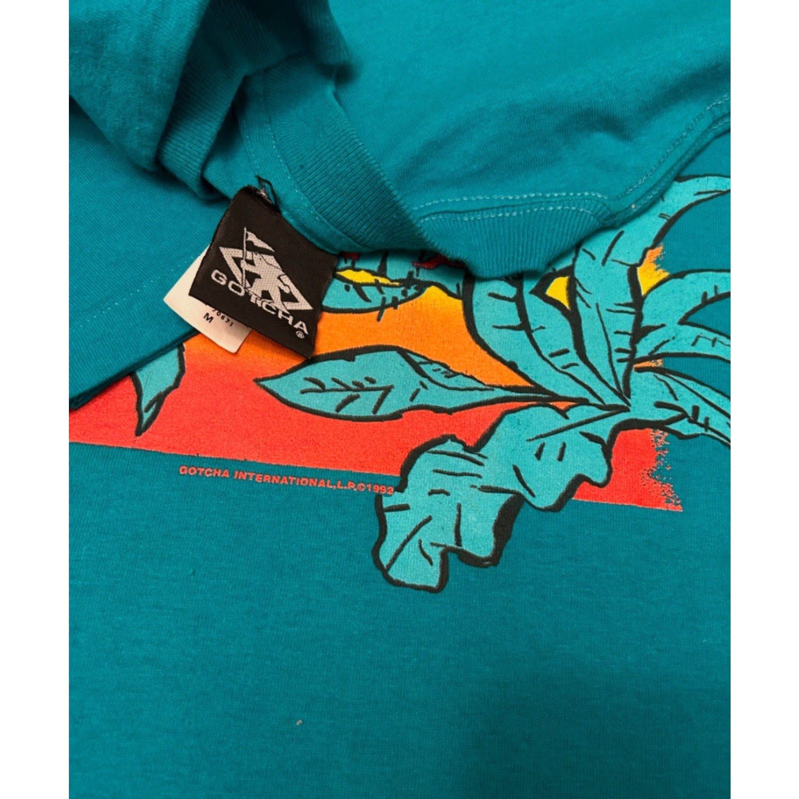 Gotcha VINTAGE Gotcha Shirt Double-Sided Surf 1992 Mens M Blue 90s USA Surfer Shirt Size US M / EU 48-50 / 2 - 3 Thumbnail
