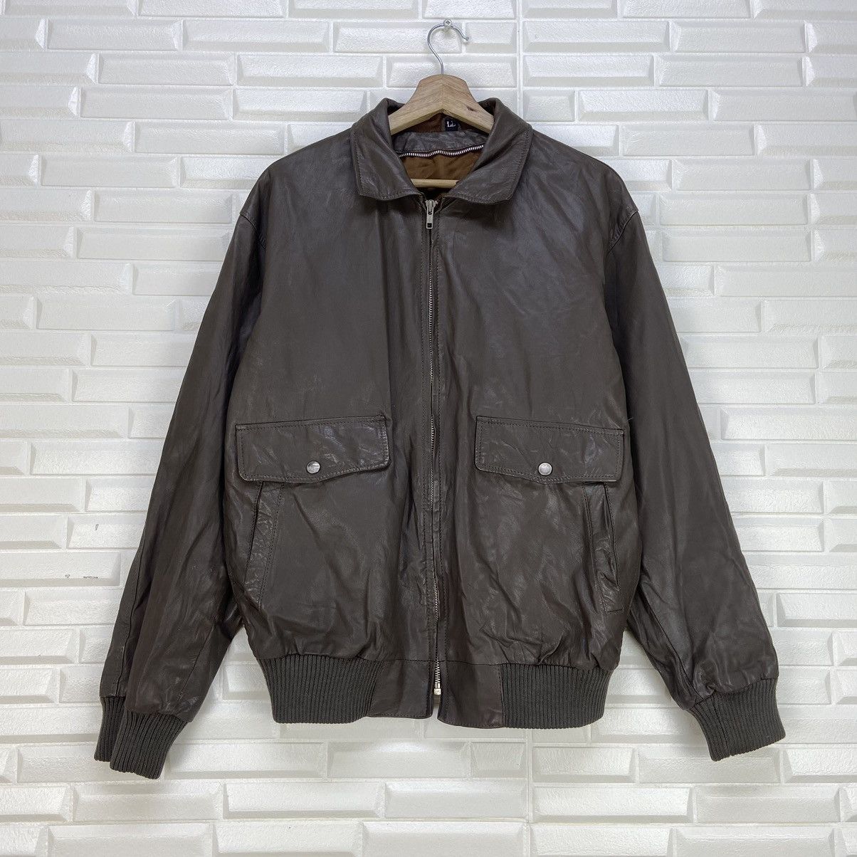 Leather Vintage A-2 Leather Jacket Western Style Size US S / EU 44-46 / 1 - 1 Thumbnail