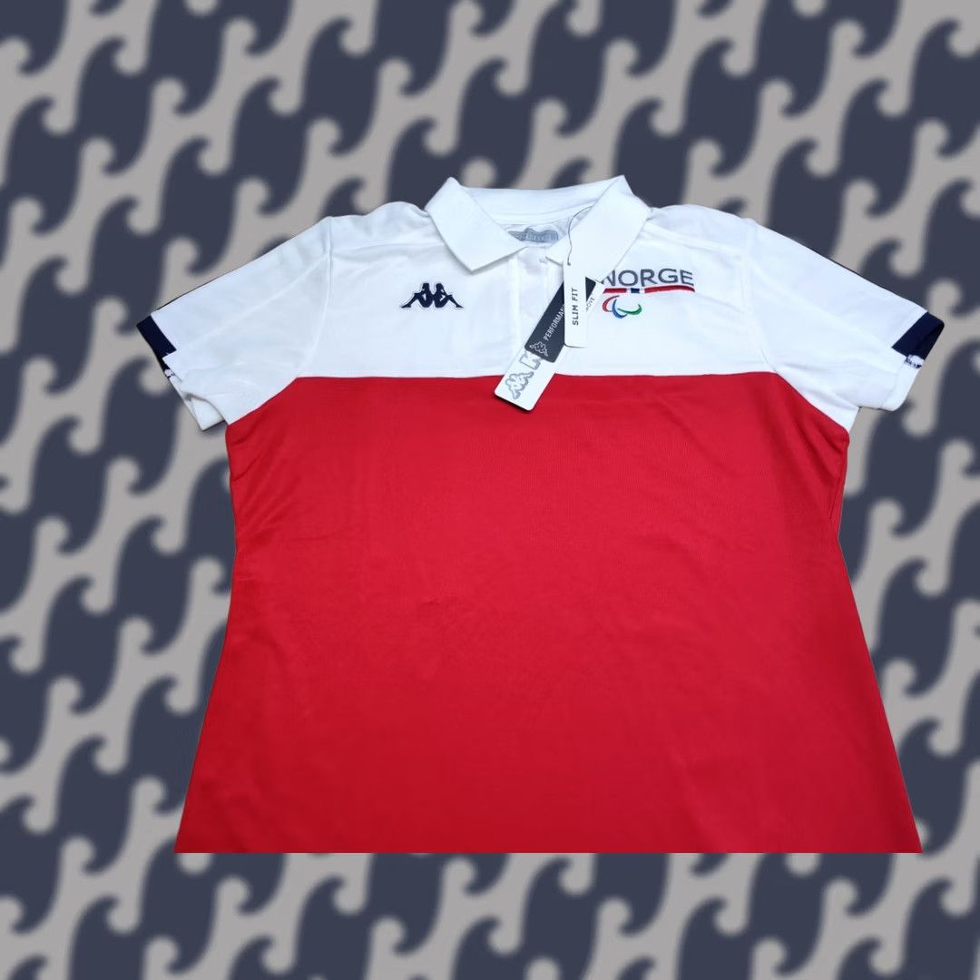 Kappa KAPPA GARA Norway Polo Shirt Womens Size L Ladies Norge Performance Short Sleeve Shirt Size L / US 10 / IT 46 - 1 Thumbnail