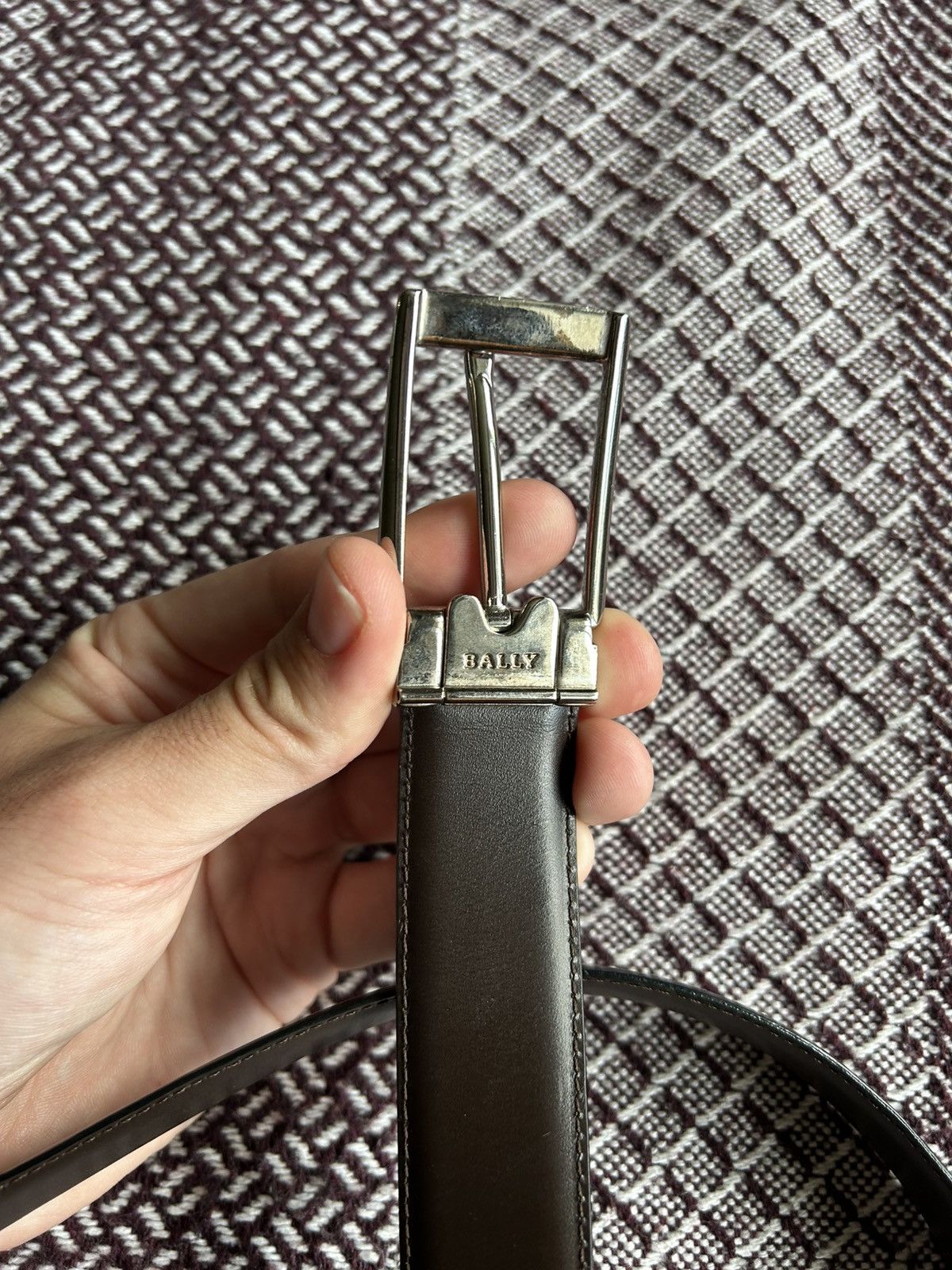 Bally Bally Luxury Leather Belt Unisex Size OS Old Money Style Size ONE SIZE - 3 Thumbnail