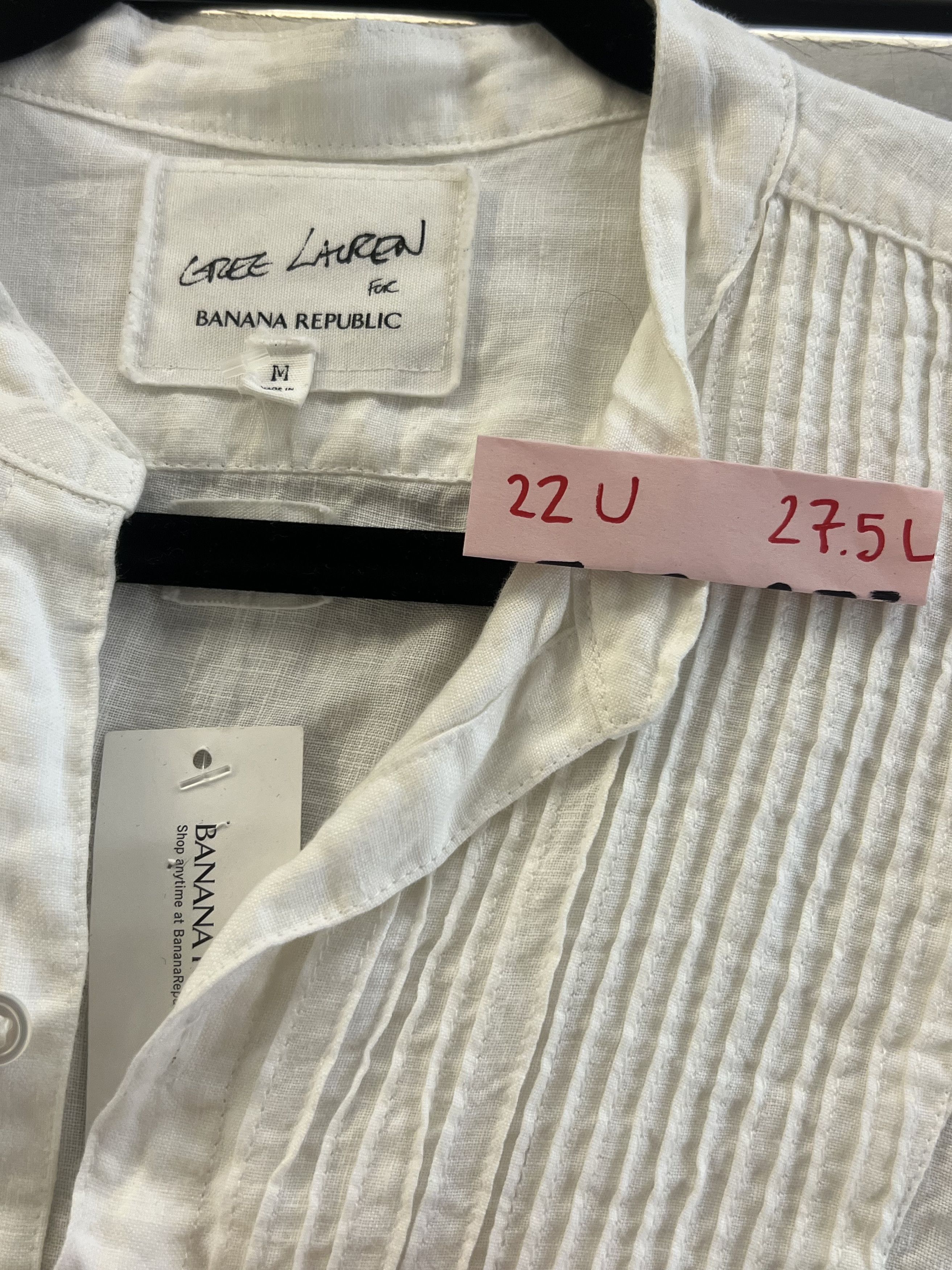 Greg Lauren NWT 15/50 LTD ED. GREG LAUREN X BANANA REPUBLIC STUDIO SHIRT Size US M / EU 48-50 / 2 - 3 Thumbnail