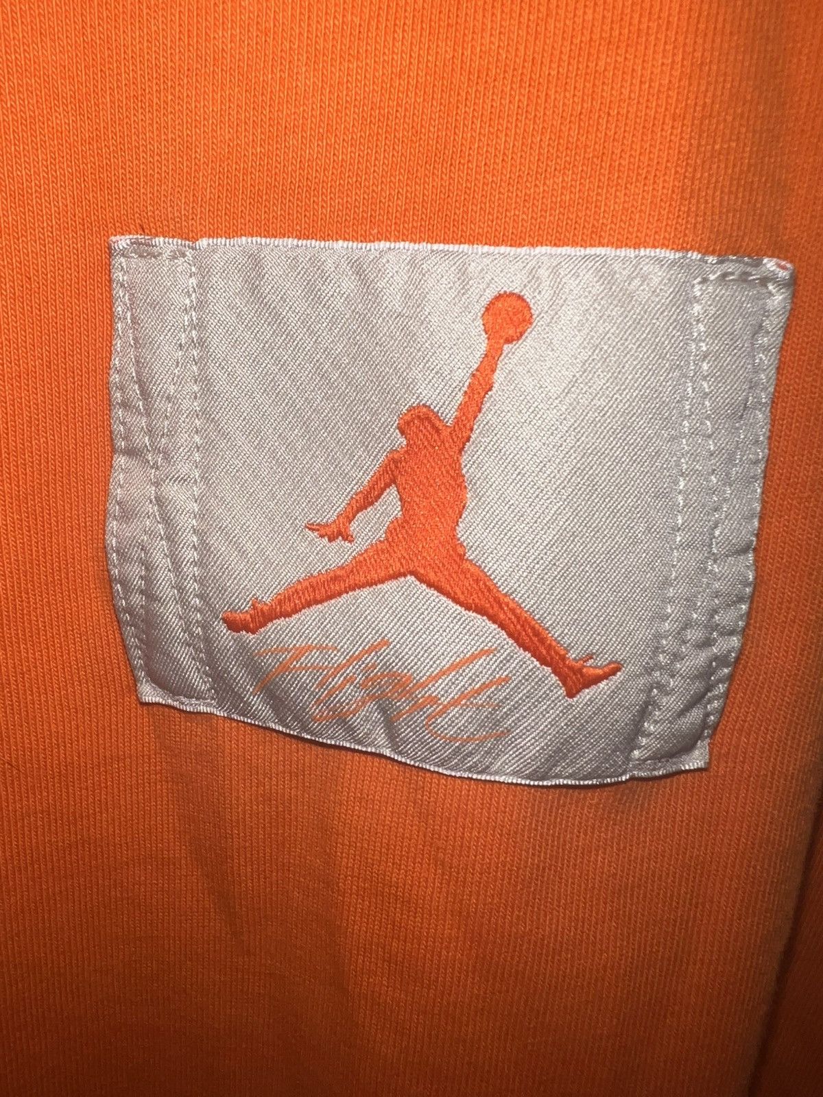 Nike Jordan X Shelflife Orange Tee Size US XL / EU 56 / 4 - 3 Thumbnail