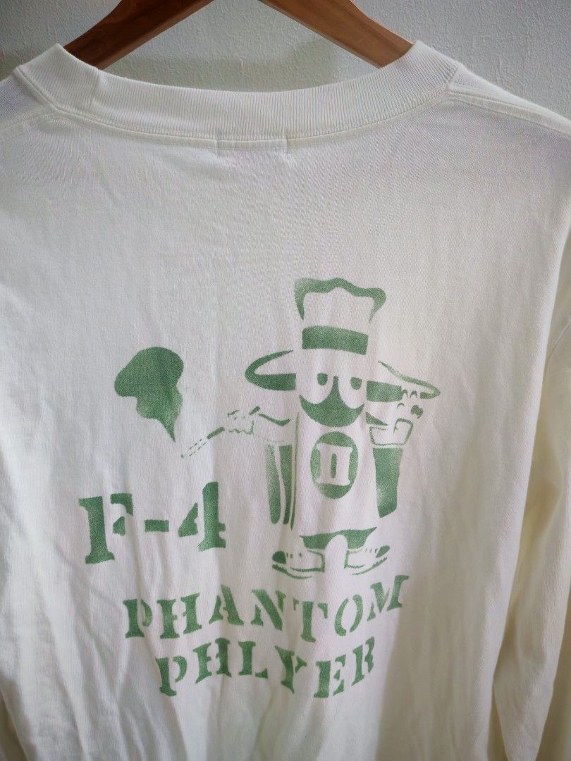 Buzz Rickson's Vintage Buzz Rickson F-4 Phantom Long Sleeve Tee Size US M / EU 48-50 / 2 - 4 Thumbnail