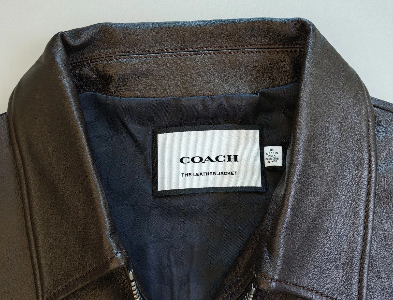 Coach Coach Leather Jacket FTP 5070 Size US XL / EU 56 / 4 - 3 Thumbnail