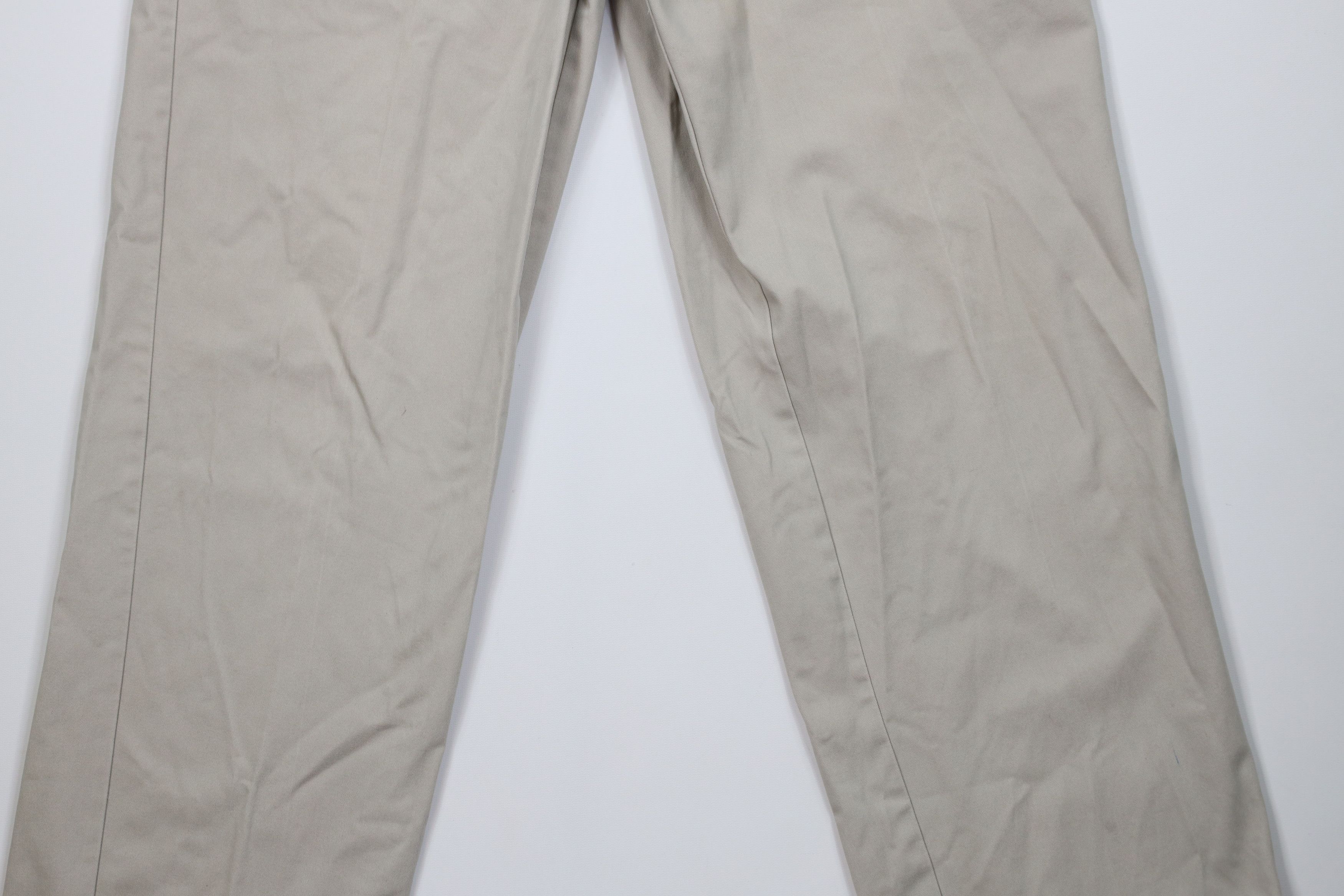 Vintage Vintage 90s Streetwear Wide Leg Chino Pants Khaki Beige Size US 32 / EU 48 - 3 Thumbnail