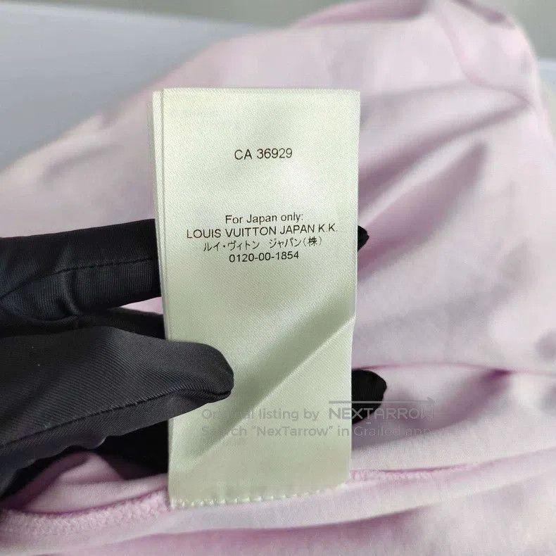 Louis Vuitton Louis Vuitton Cotton Pink Zip Short Sleeve Size S / US 4 / IT 40 - 9 Thumbnail