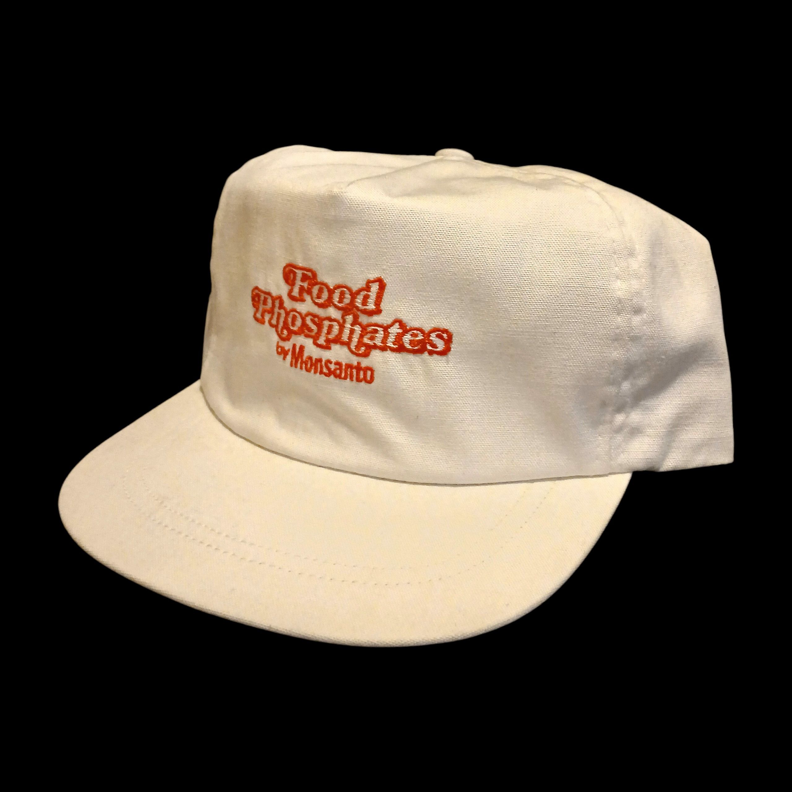 Vintage Vtg DS 70s 80s Food Phosphates Monsanto Snapback Dirtbag Hat Size ONE SIZE - 4 Thumbnail