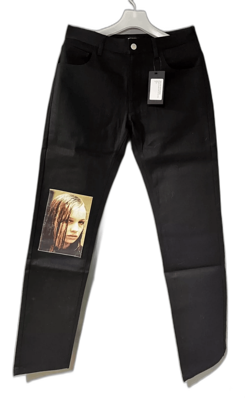 Raf Simons raf simons 2018aw black denim pants Size US 32 / EU 48 - 1 Thumbnail