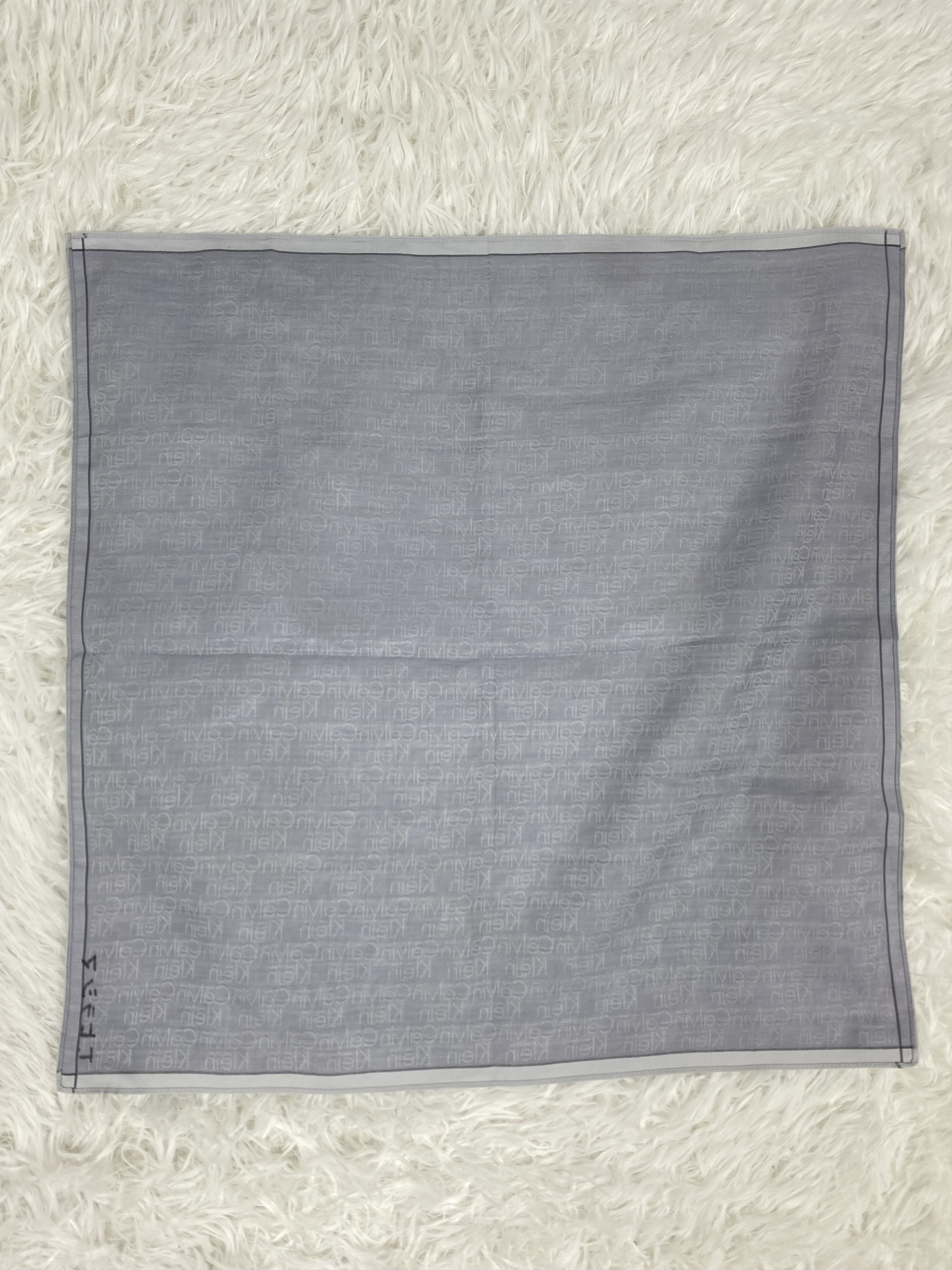 Calvin Klein × Vintage Vintage Calvin Klein Handkerchief Neckerchief PH0237 Size ONE SIZE - 5 Thumbnail