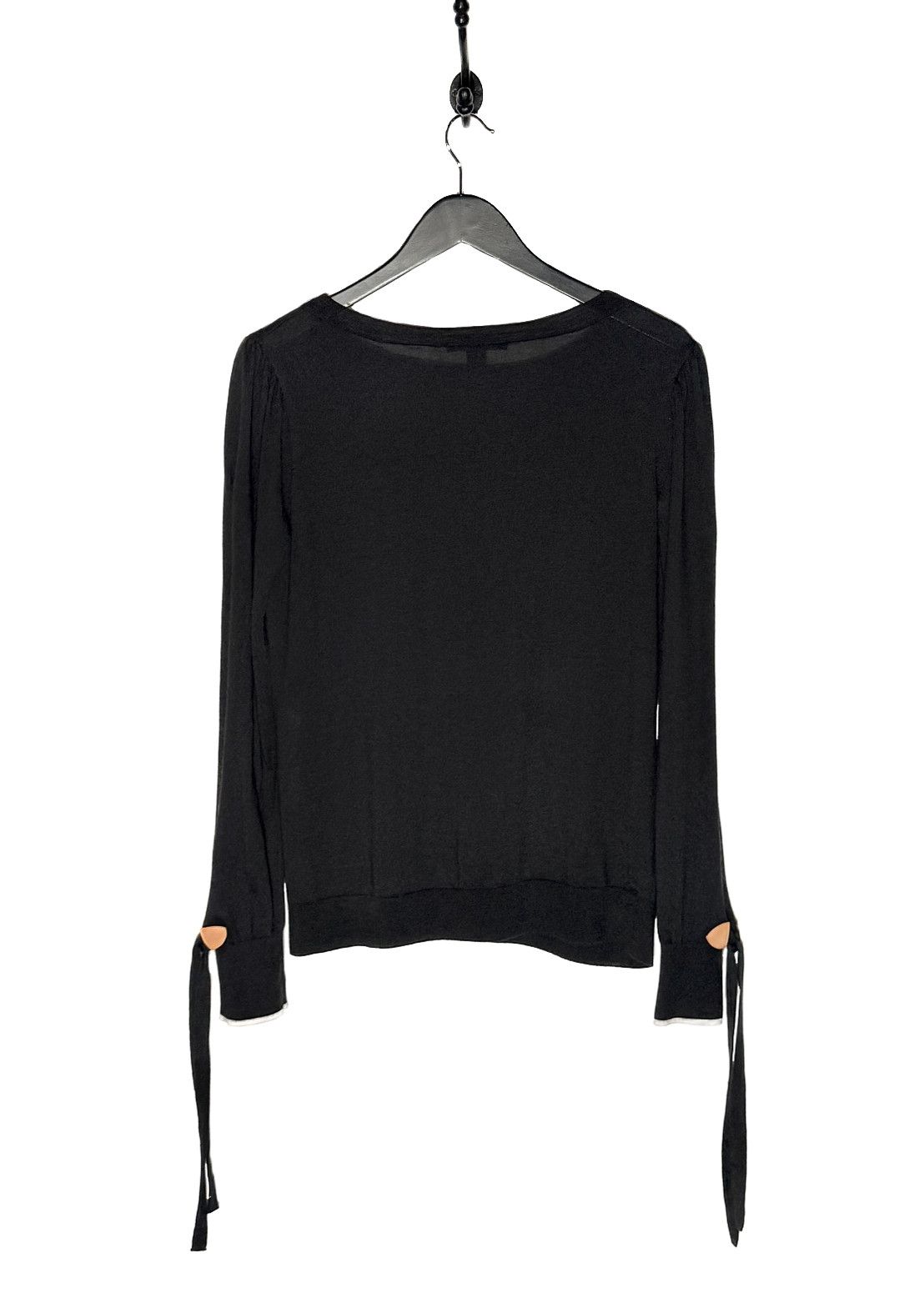 Louis Vuitton Louis Vuitton Black Cashmere Wool Open Arms Thin Sweater Size M / US 6-8 / IT 42-44 - 5 Thumbnail