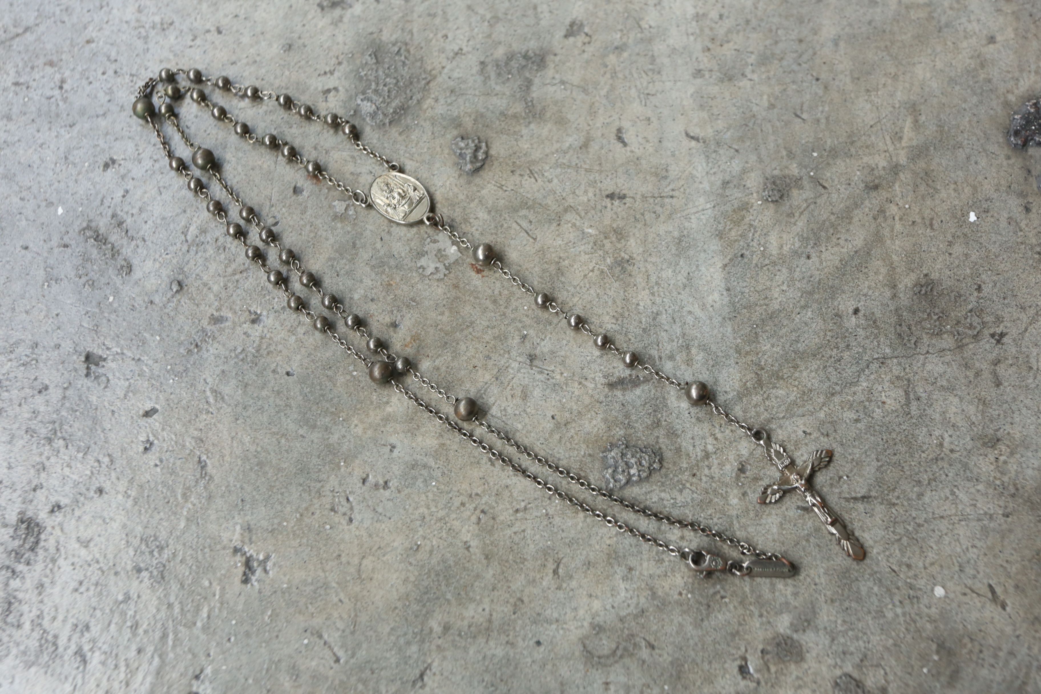 Dolce & Gabbana Dolce & Gabbana - .925 Sterling Silver Rosary Necklace Size ONE SIZE - 1 Thumbnail