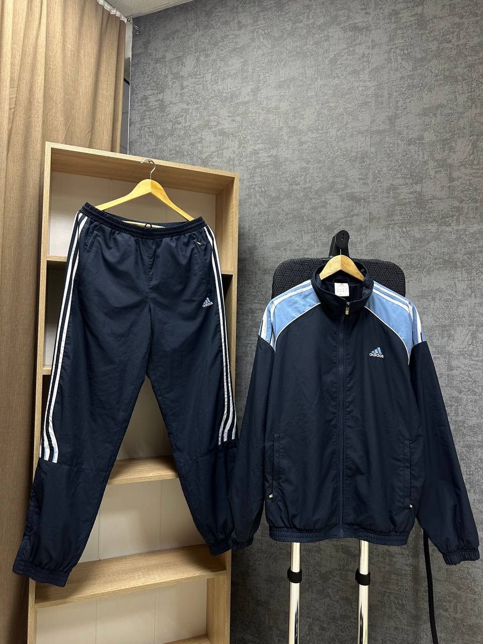 Adidas × Vintage Vintage Adidas Sporstwear Drill Tracksuit Size US M / EU 48-50 / 2 - 4 Thumbnail
