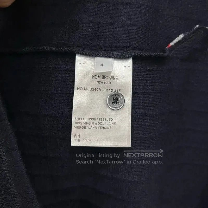 Thom Browne Thom Browne Women's Wool Pullover in Navy . Size XXS / US 00 / IT 34 - 5 Thumbnail