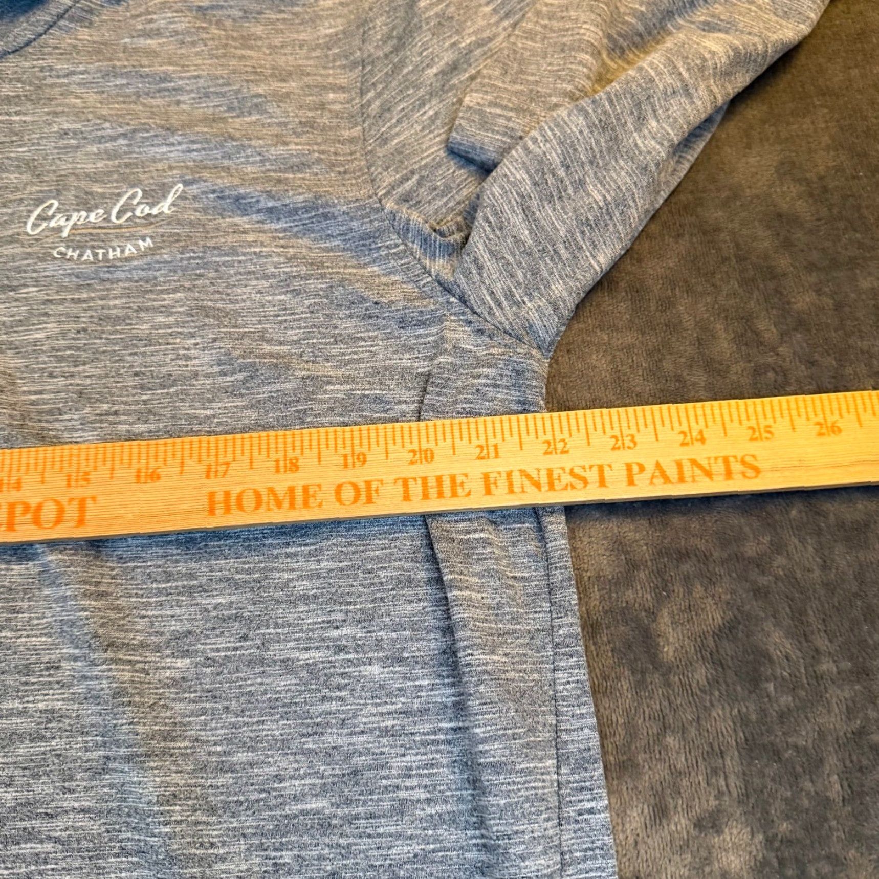 Champion Champion Cape Cod Chatham Quarter Zip Pullover Grey Space Dye Mens L NWT Size US L / EU 52-54 / 3 - 6 Thumbnail