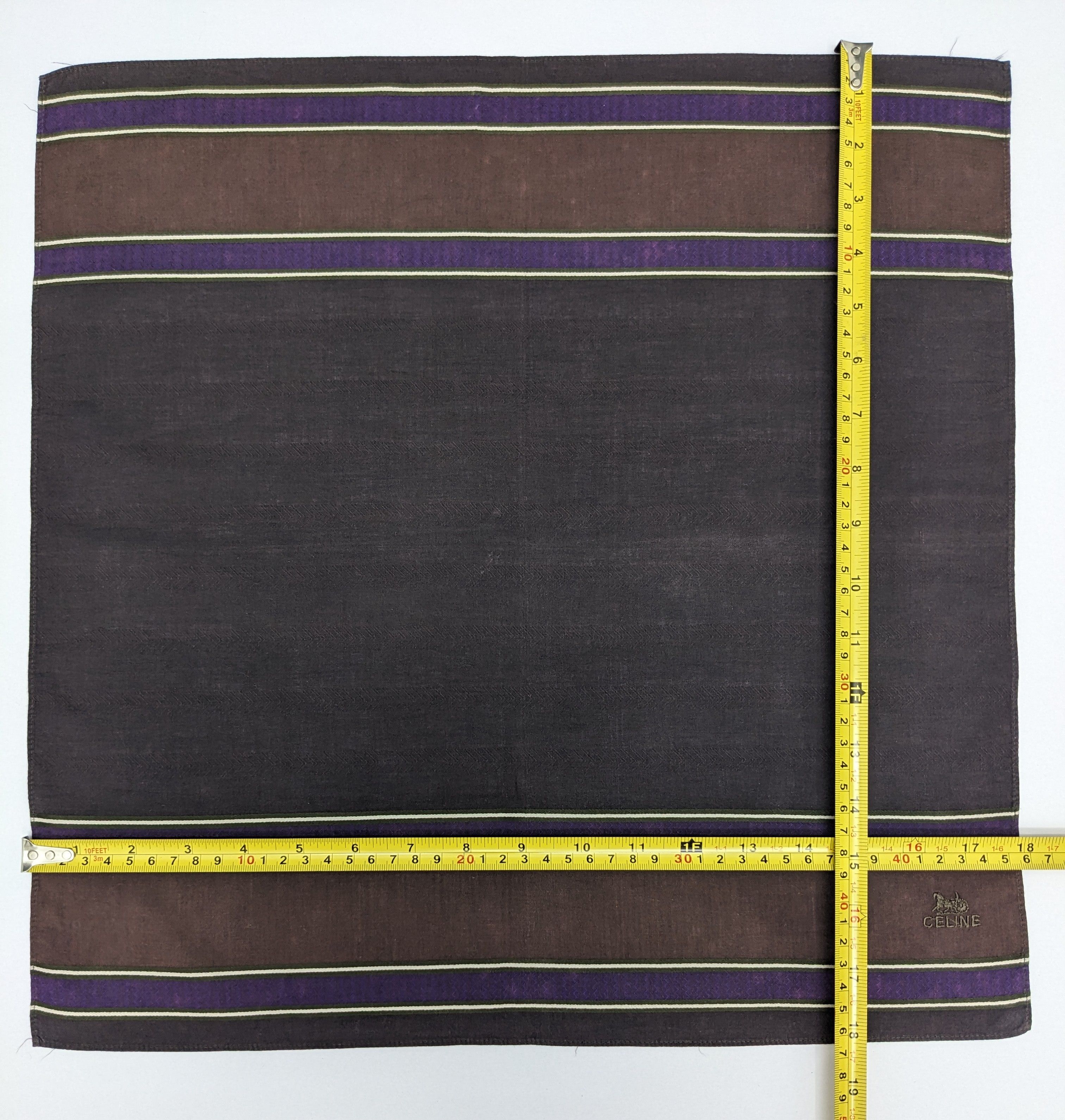 Celine VINTAGE CELINE PARIS HANDKERCHIEF BANDANA Size ONE SIZE - 4 Thumbnail