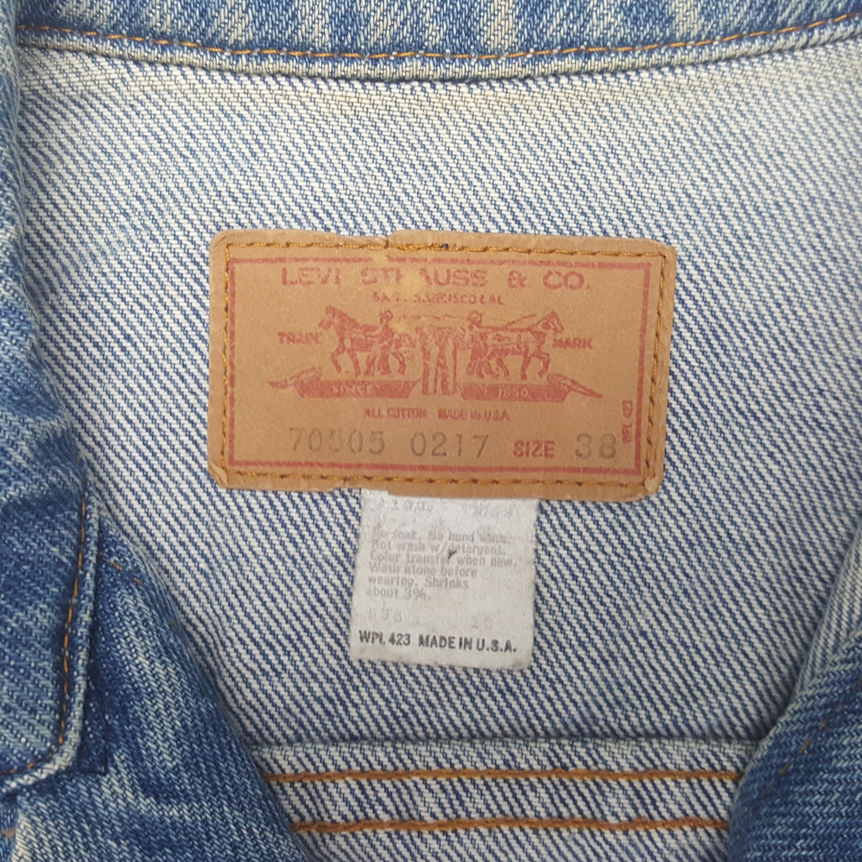 Levi's Levis Fashion Style Denim Jacket RR25 Size US S / EU 44-46 / 1 - 5 Thumbnail