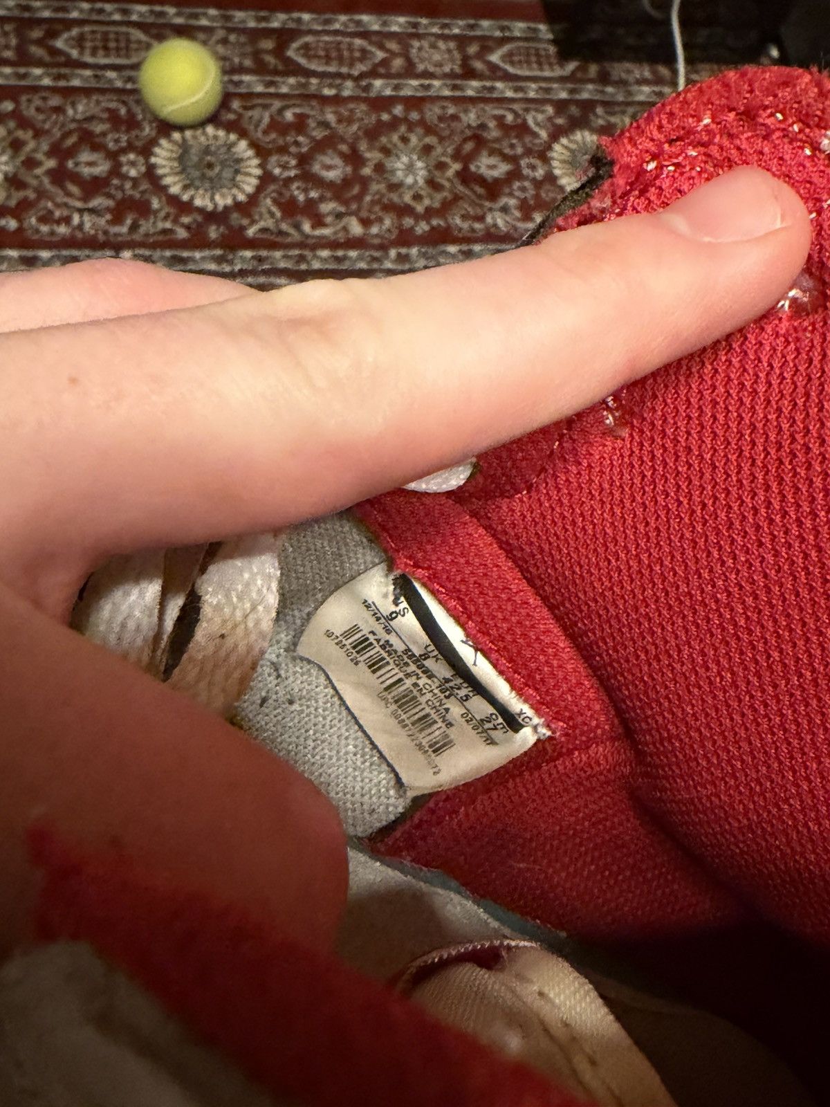 Jordan Brand Jordan 1 High Track Red Size US 9 / EU 42 - 6 Thumbnail