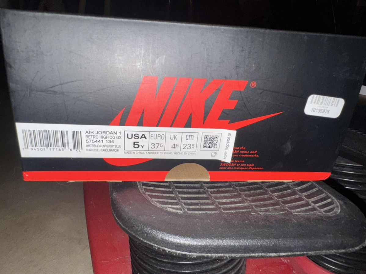 Jordan Brand Jordan 1 High Top OG Size US 6.5 / IT 36.5 - 2 Thumbnail