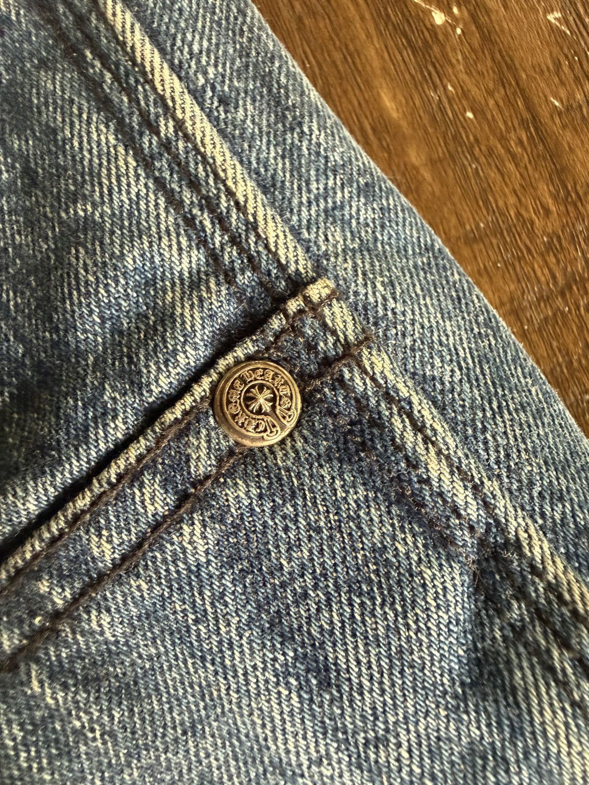 Chrome Hearts Chrome Hearts denim carpenter shorts 34 DS Size US 34 / EU 50 - 4 Thumbnail