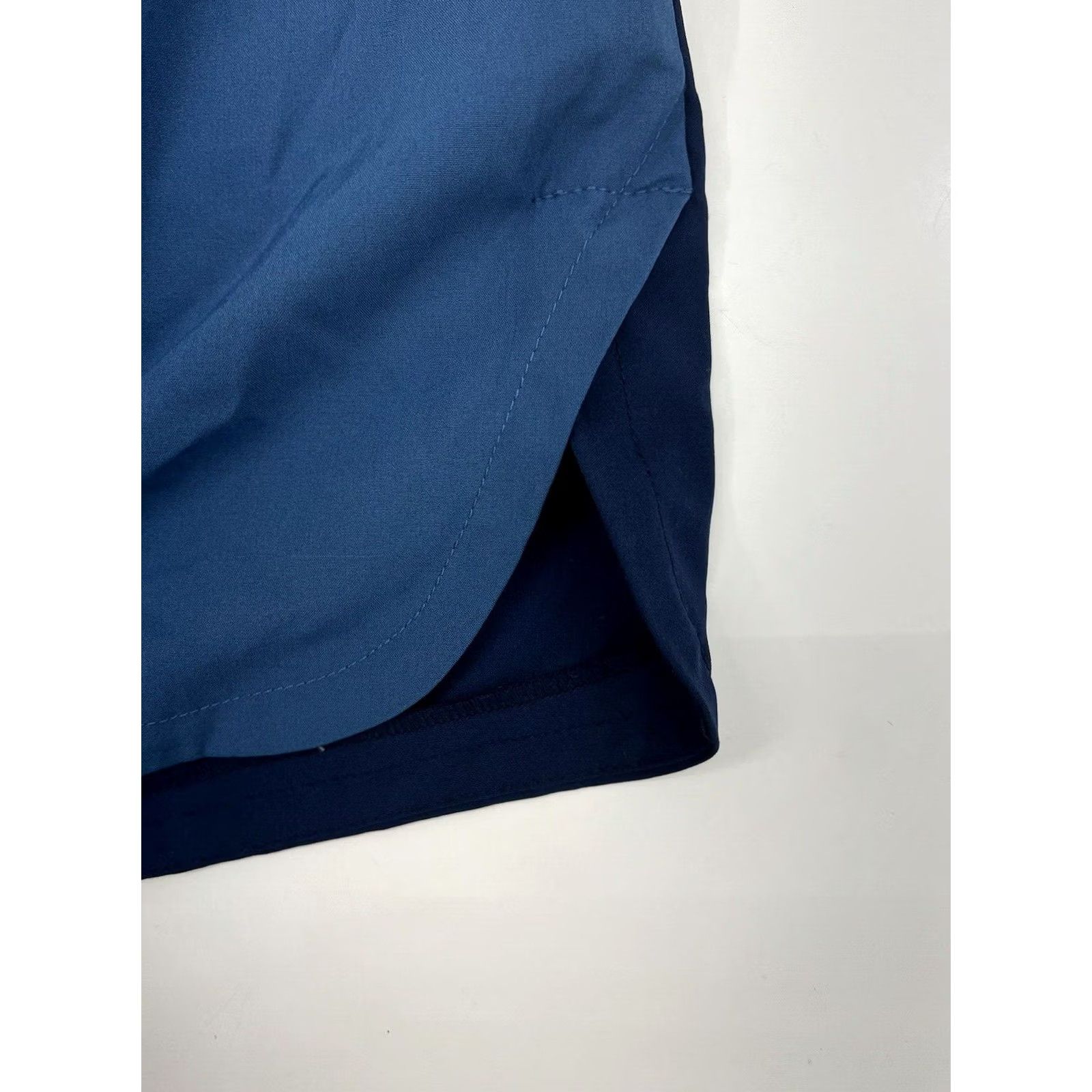 Threads 4 Thought Threads 4 Thought Shorts Mens Slim Blue 2XL Beach Casual Knit Inseam 6 Button Drawstring Pocketless Size US 39 - 3 Thumbnail