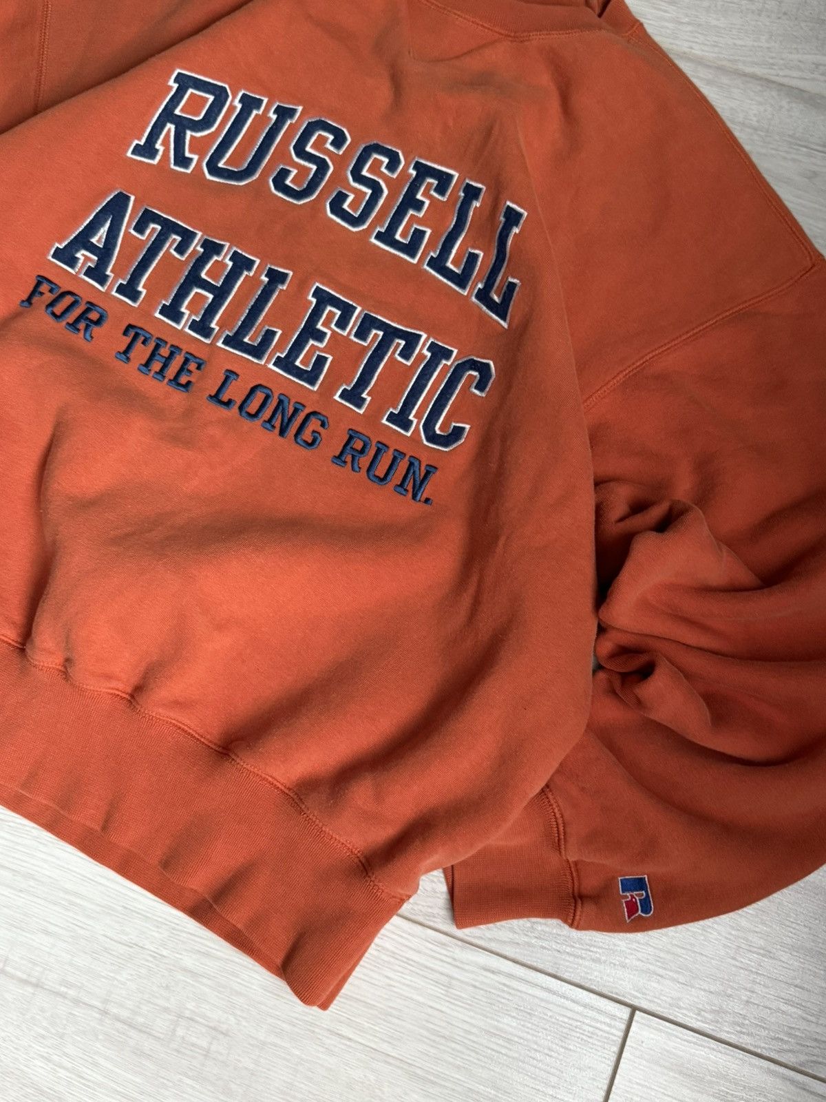 Russell Athletic Russel Athletic vintage oversized Sweatshirt logo crewnevk Size US XL / EU 56 / 4 - 2 Thumbnail