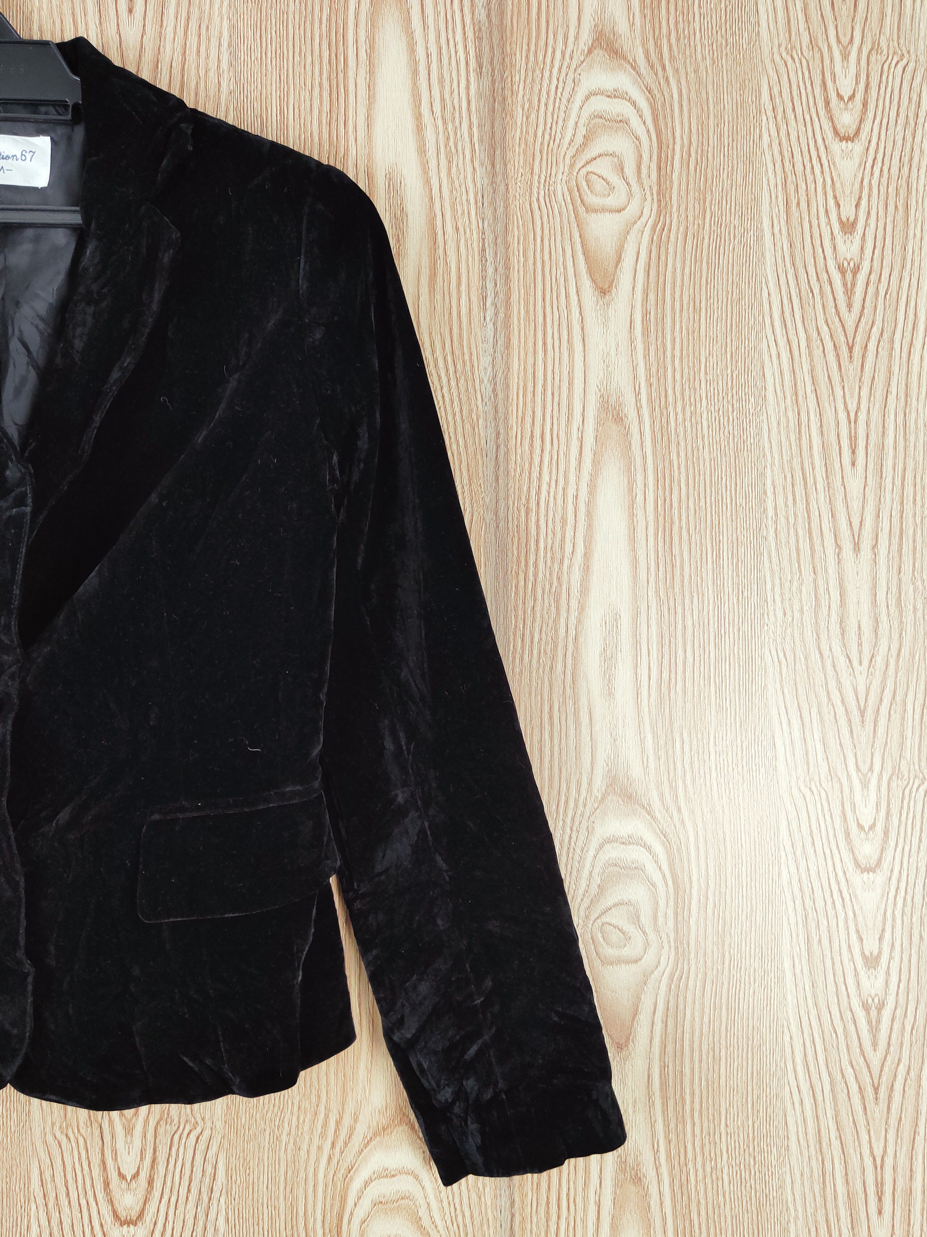 Japanese Brand × Vintage 56 Section 67 Black Blazers - Vintage Luxury Design Size M / US 6-8 / IT 42-44 - 5 Thumbnail