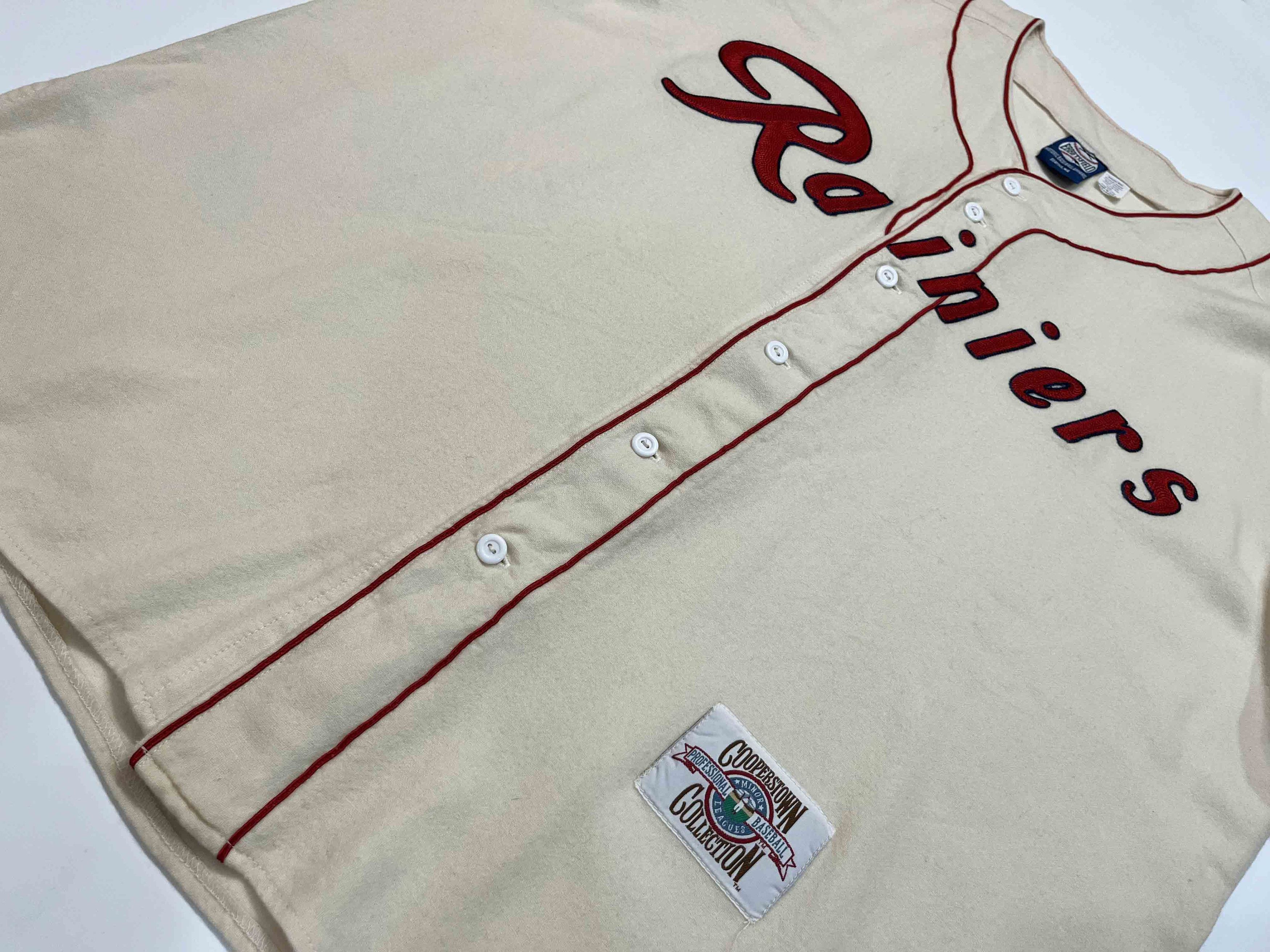 Ebbets Field Flannels Ebbets Field Flannels Seattle Rainiers #7 Baseball Jersey Size US XXL / EU 58 / 5 - 9 Thumbnail