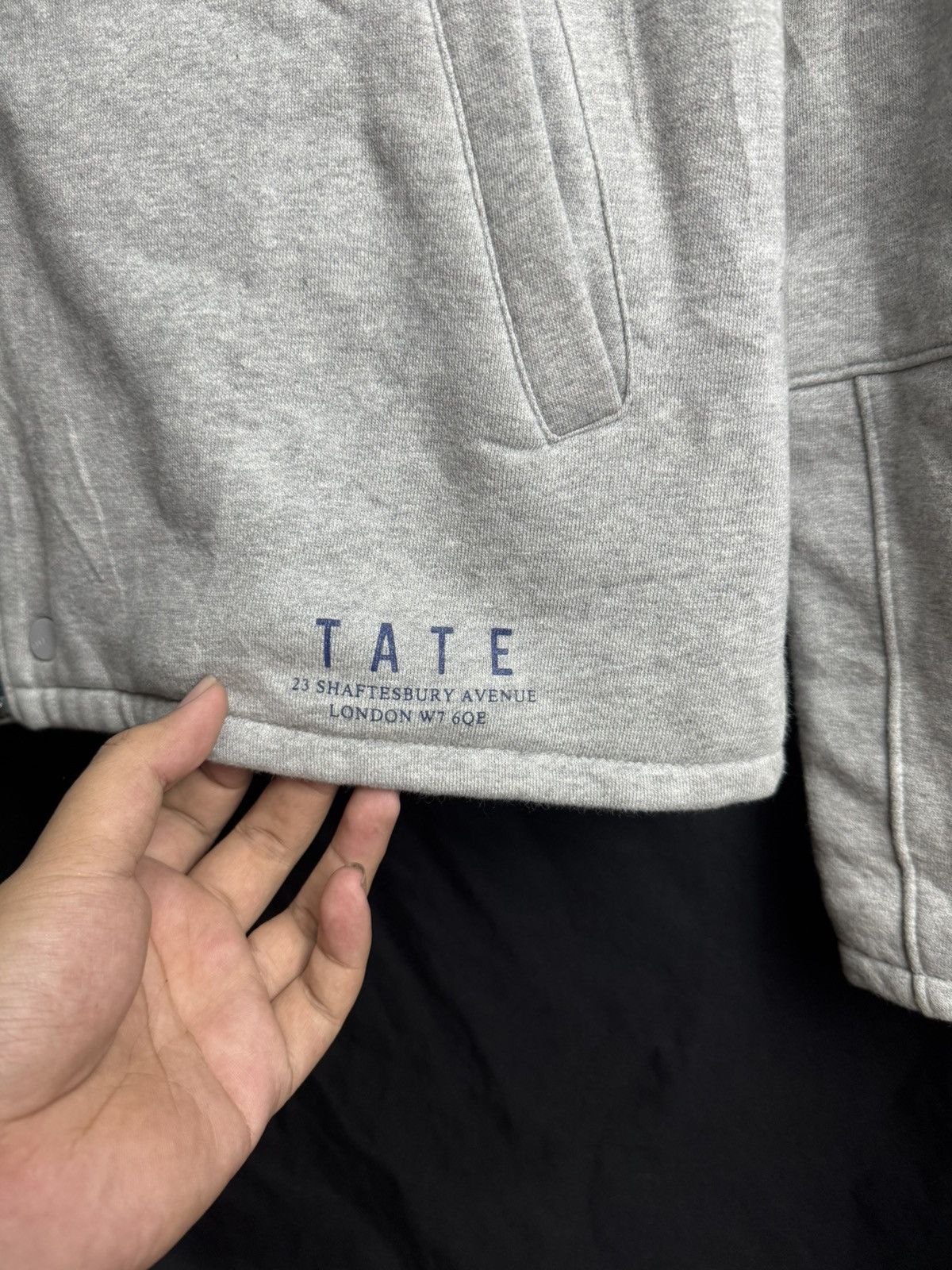 If Six Was Nine × Japanese Brand Asymmetrical Tate Jacket Sweat Japanese Brand Size US L / EU 52-54 / 3 - 5 Thumbnail