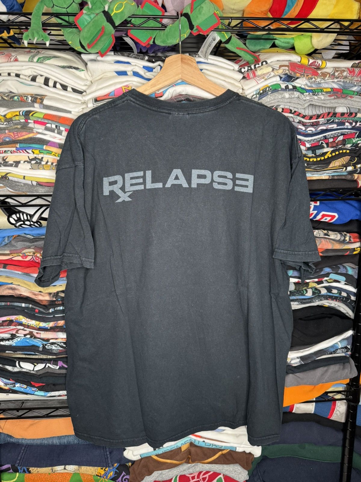 Rap Tees 2009 Eminem Relapse Tour Rap T-Shirt Detroit XL Black Size US XL / EU 56 / 4 - 3 Thumbnail
