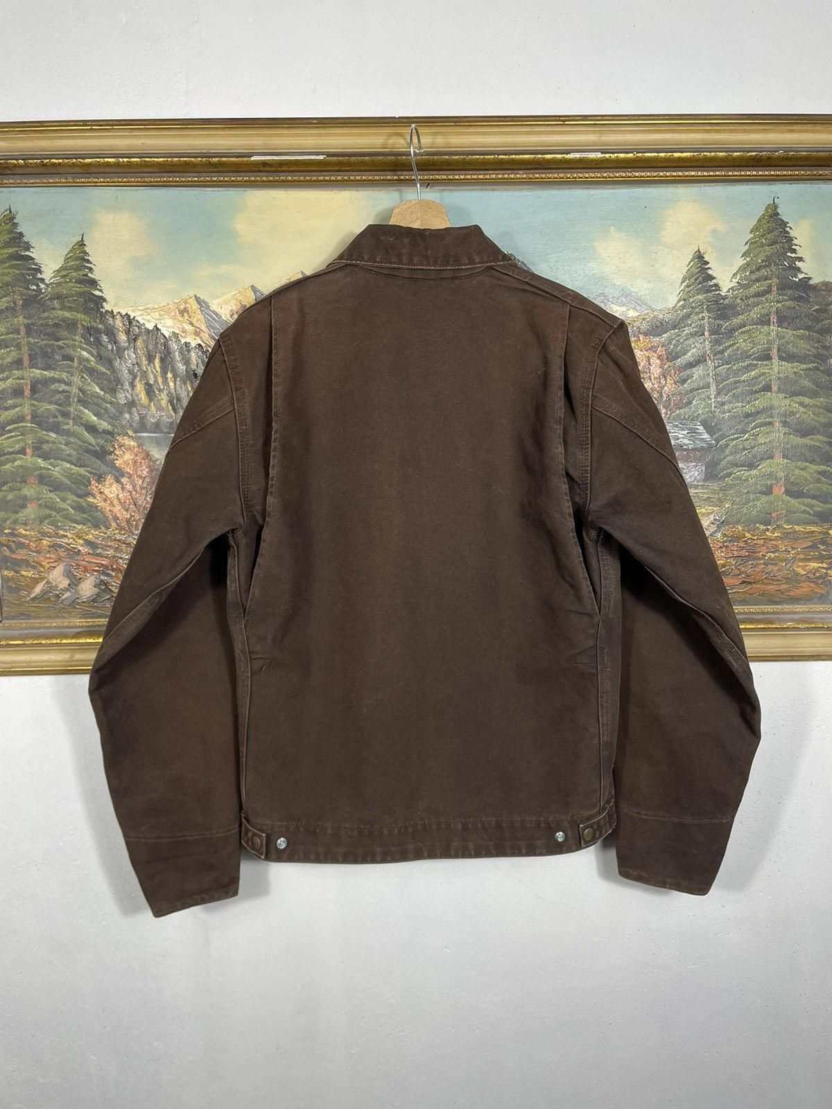 Carhartt Carhartt Retro 00s Denim Jacket Distressed Workwear Skate Size US S / EU 44-46 / 1 - 6 Thumbnail