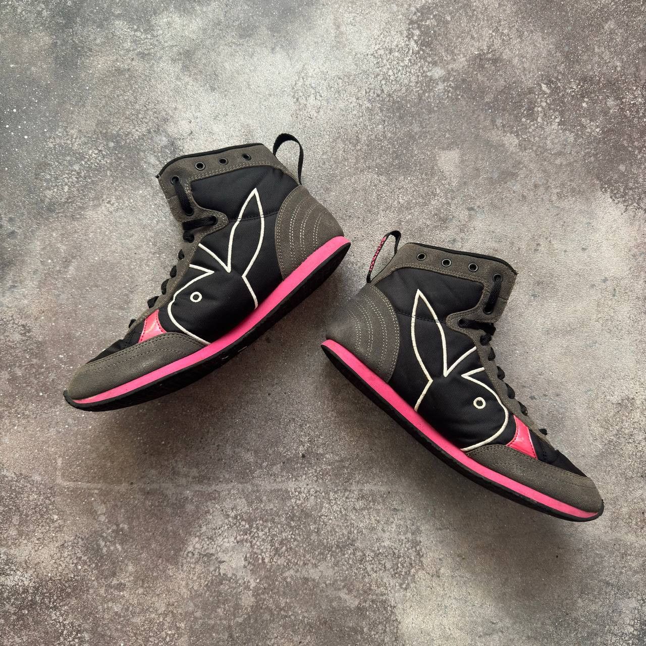 Hysteric Glamour × Playboy × Vintage Playboy Vintage Y2K Glamour Hi Top Sneakers Size US 9 / EU 42 - 2 Thumbnail