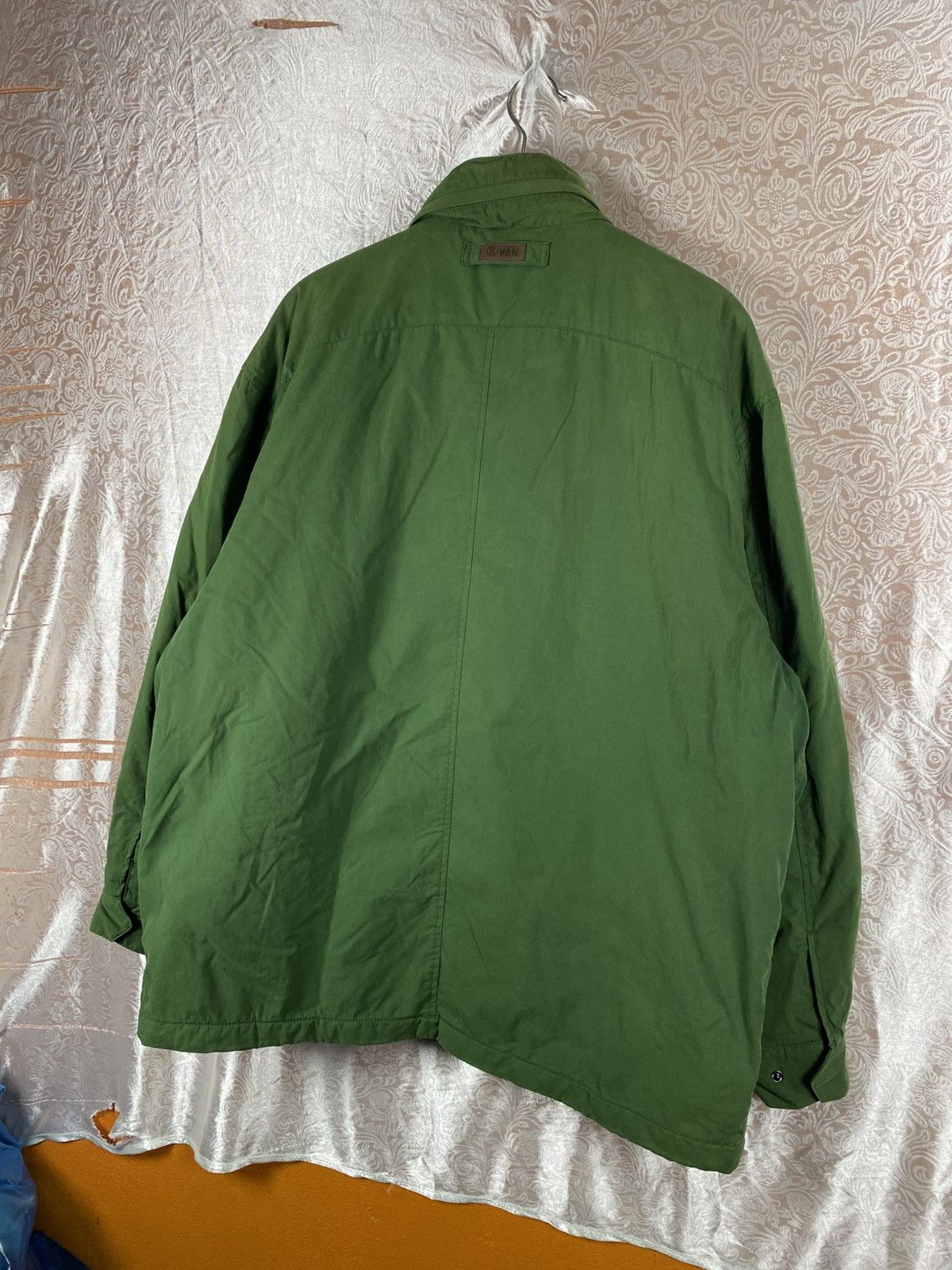 Japanese Brand Vintage VAN JAC Green Plaid Lined Field Jacket Size US XL / EU 56 / 4 - 11 Thumbnail