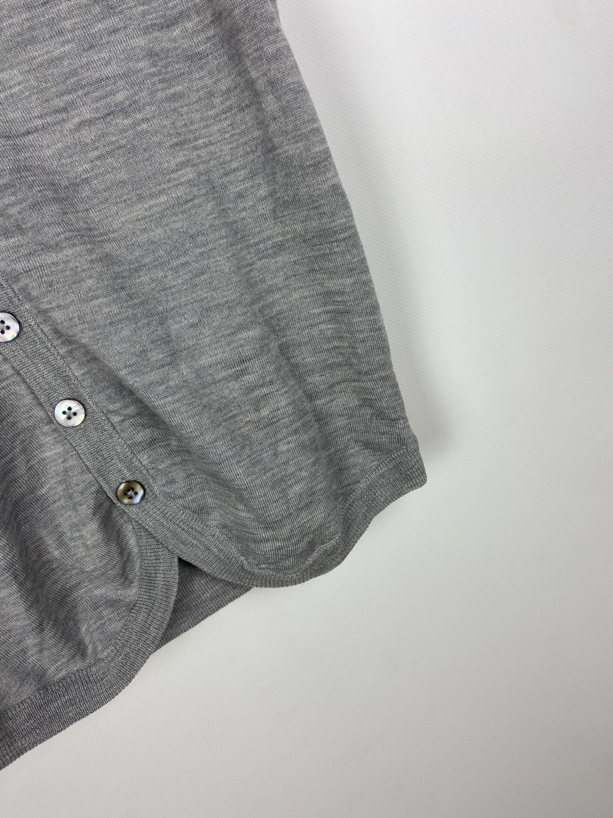 Designer × Suitsupply Suitsupply Gray Button Wool Vest Mens Size US S / EU 44-46 / 1 - 10 Thumbnail