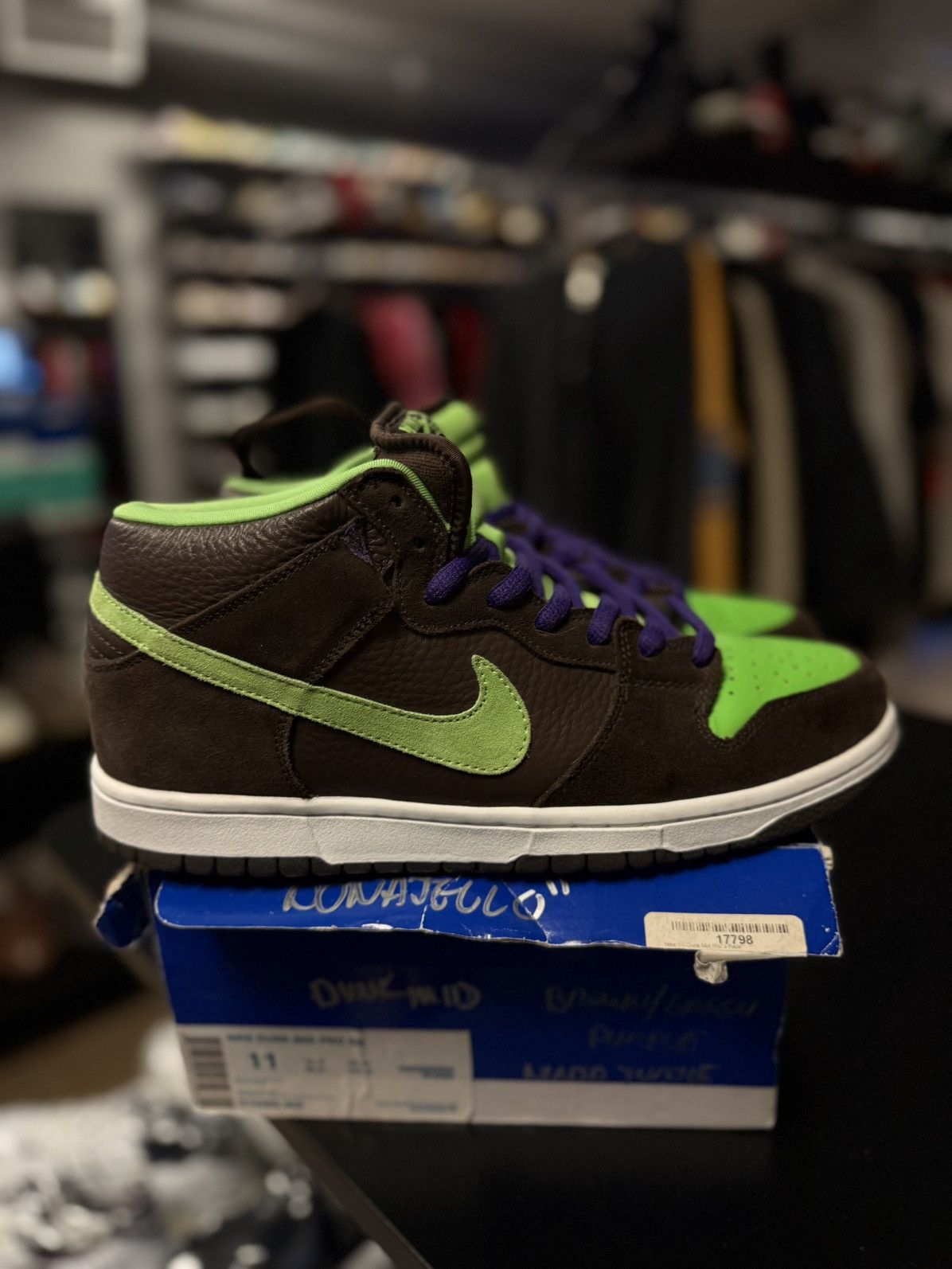 Nike Nike Dunk Pro SB Mid Donatello Size 11 314383 231 Size US 11 / EU 44 - 16 Thumbnail