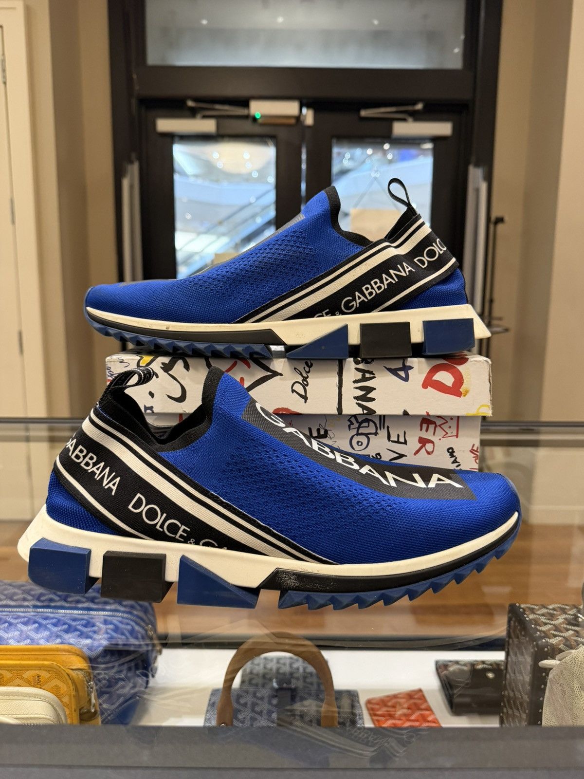 Dolce & Gabbana Dolce & Gabbana Sock Runner Sneakers Size US 13 / EU 46 - 1 Thumbnail