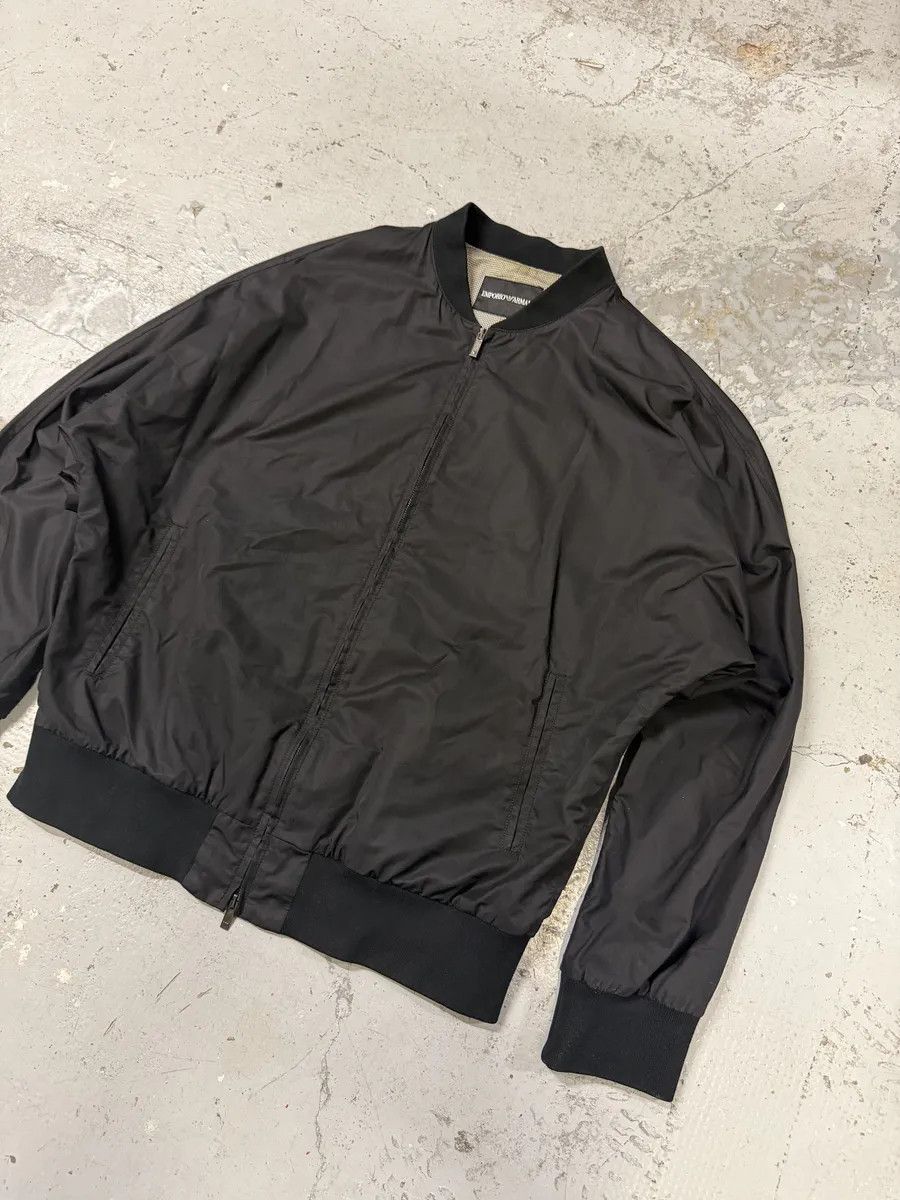 Emporio Armani SS2008 Emporio Armani Black Minimalist Jacket Size US M / EU 48-50 / 2 - 6 Thumbnail
