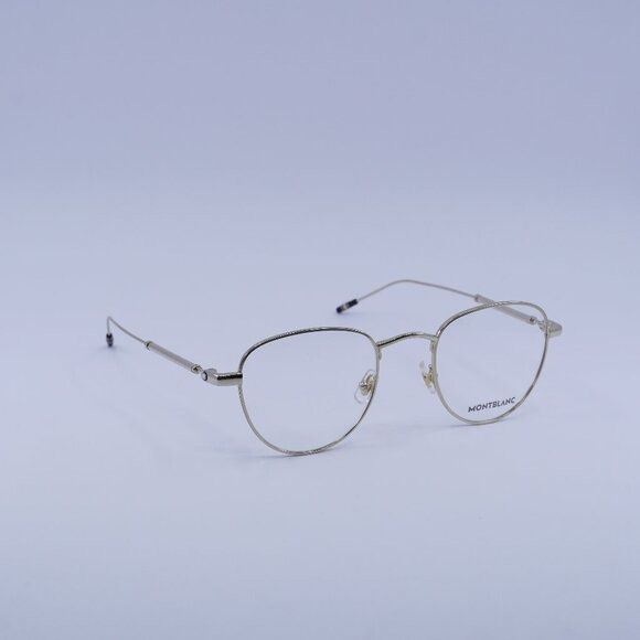 Montblanc Montblanc MB0111O 002 Eyeglasses Gold 49mm Aviator Frame Size ONE SIZE - 1 Thumbnail