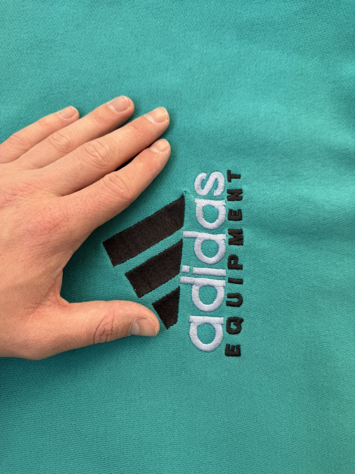 Adidas × Streetwear × Vintage Vintage adidas eqt equipment rare oversize sweatshirt Size US XL / EU 56 / 4 - 4 Thumbnail