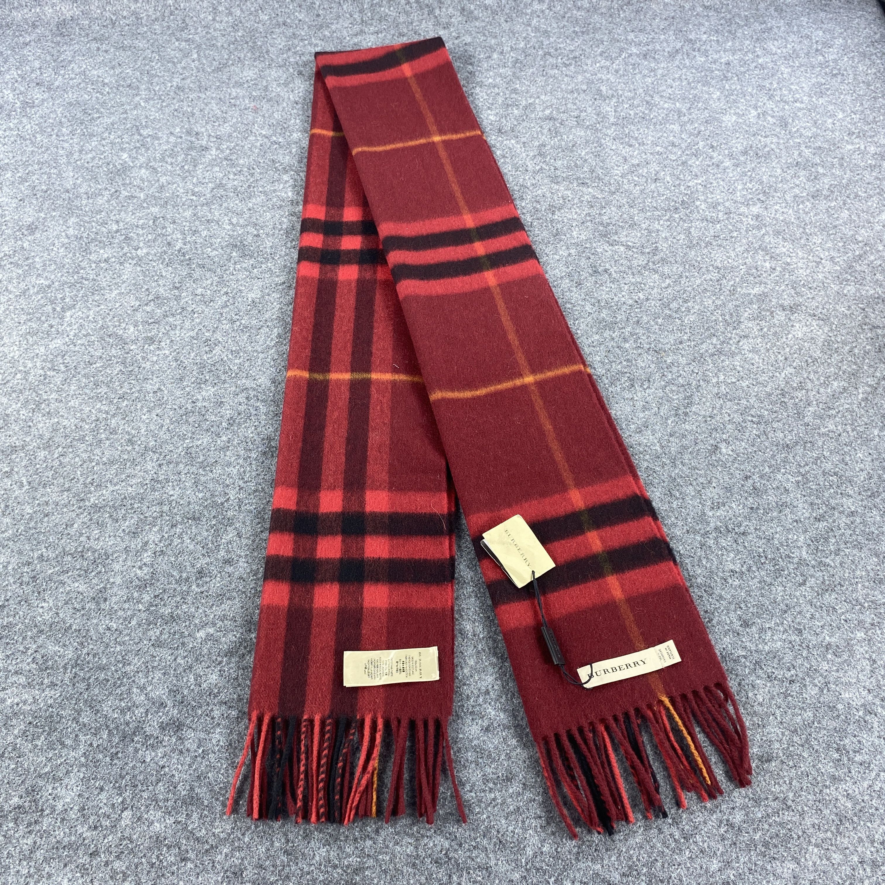 Burberry × Vintage GF10676 Burberry Scarf Neck Wear Muffler Nova Check Size ONE SIZE - 1 Thumbnail