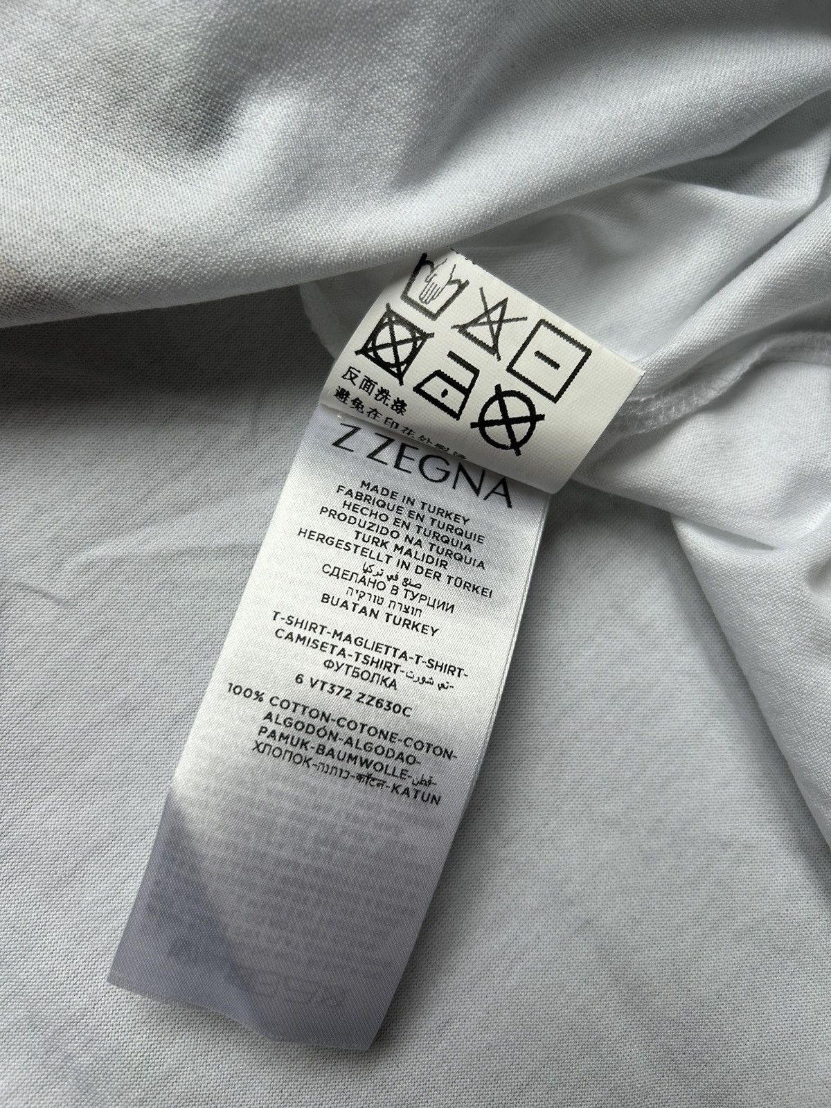 Z Zegna Z Zegna T-Shirt Size US XXL / EU 58 / 5 - 8 Thumbnail