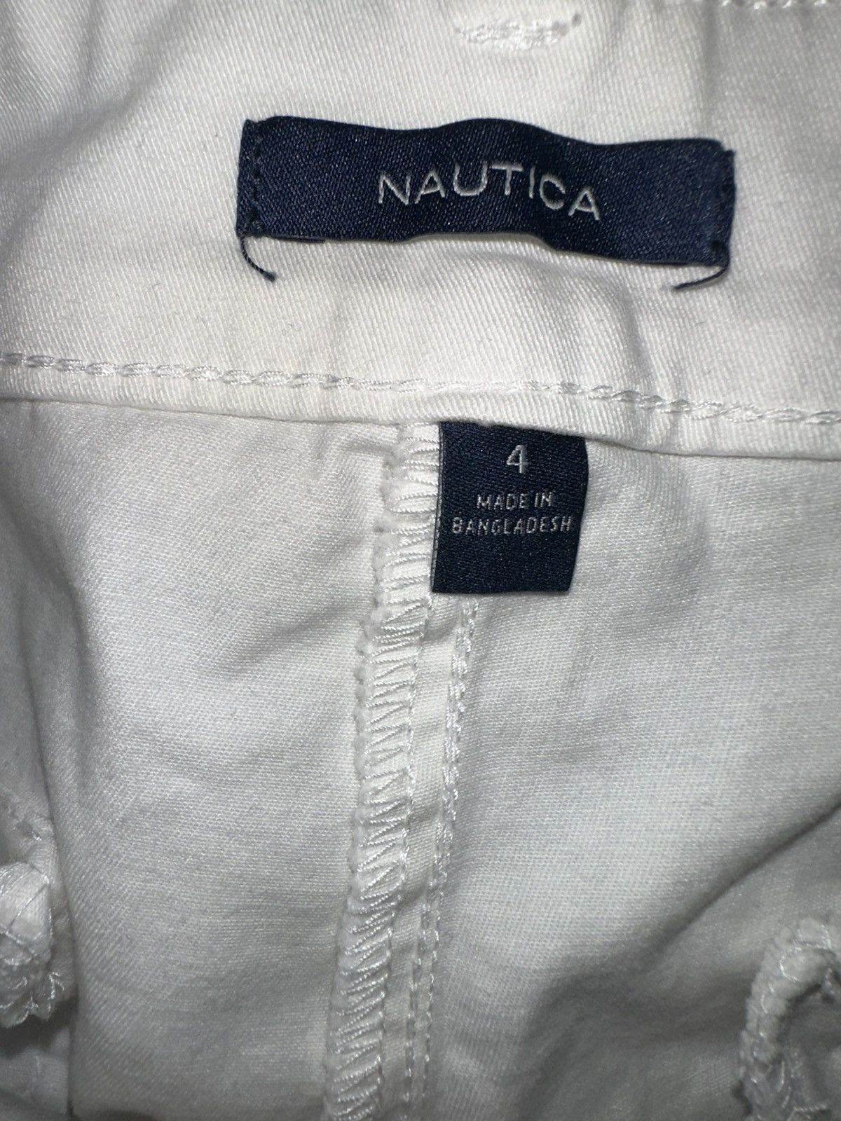 Nautica Nautica white cotton shorts coastal Size 27" / US 4 / IT 40 - 3 Thumbnail