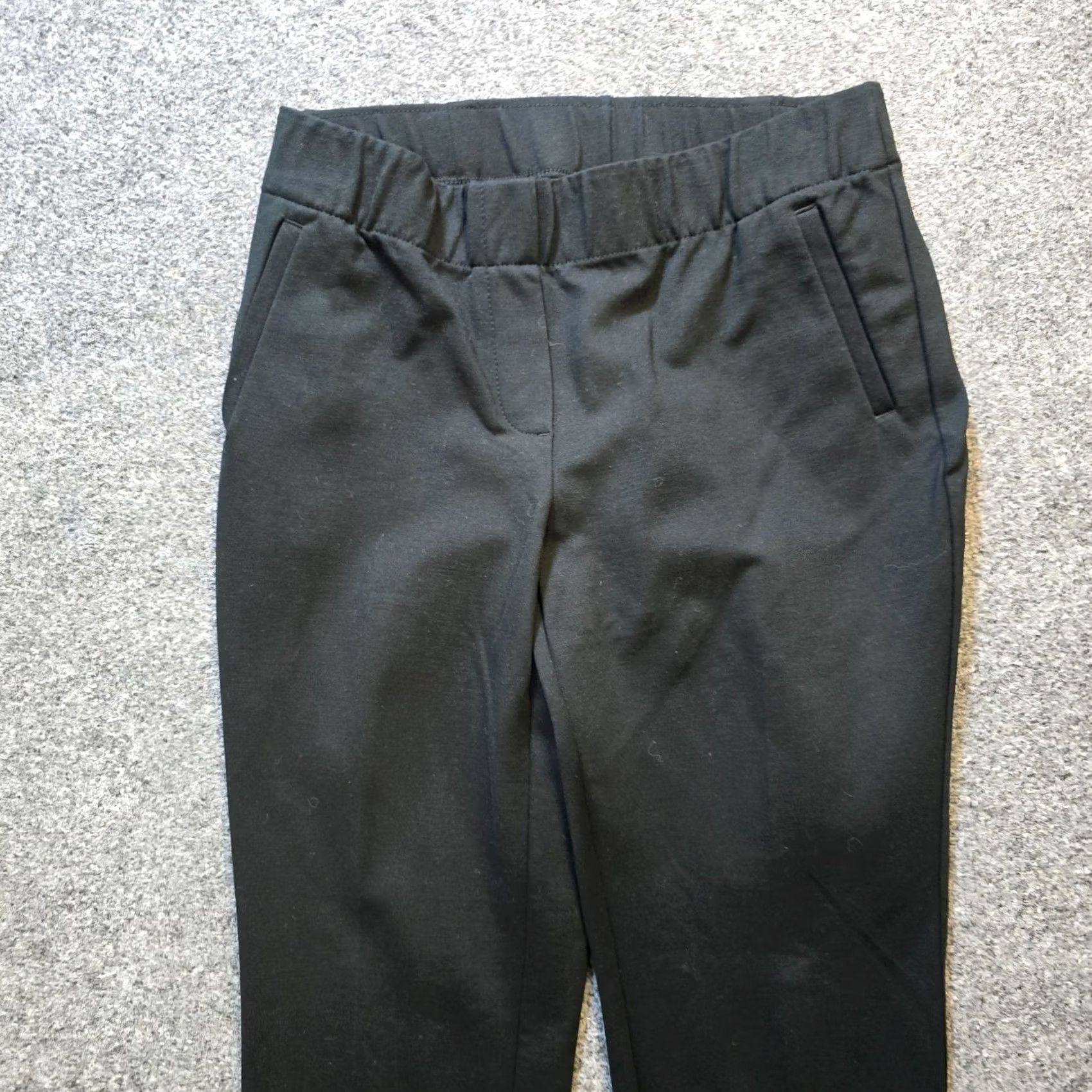 J. Jill J Jill Pants Womens Small Petite Black Ponte Slim Leg Stretch Pull On Tapered Leg Size 28" / US 6 / IT 42 - 2 Thumbnail