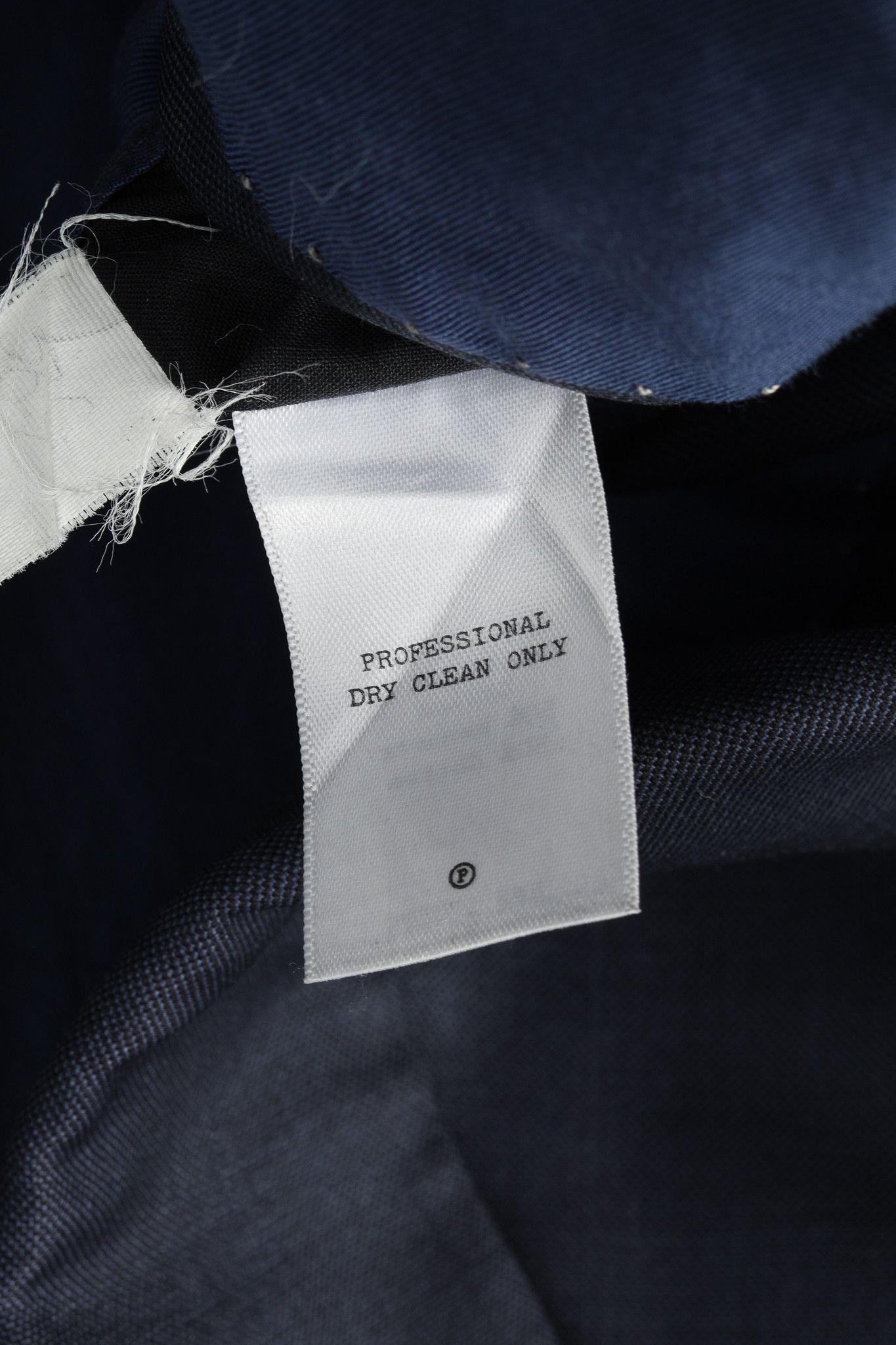 Rag & Bone Rag & Bone Navy Blue Wool-Suiting Tailored Blazer Size 40R - 10 Thumbnail