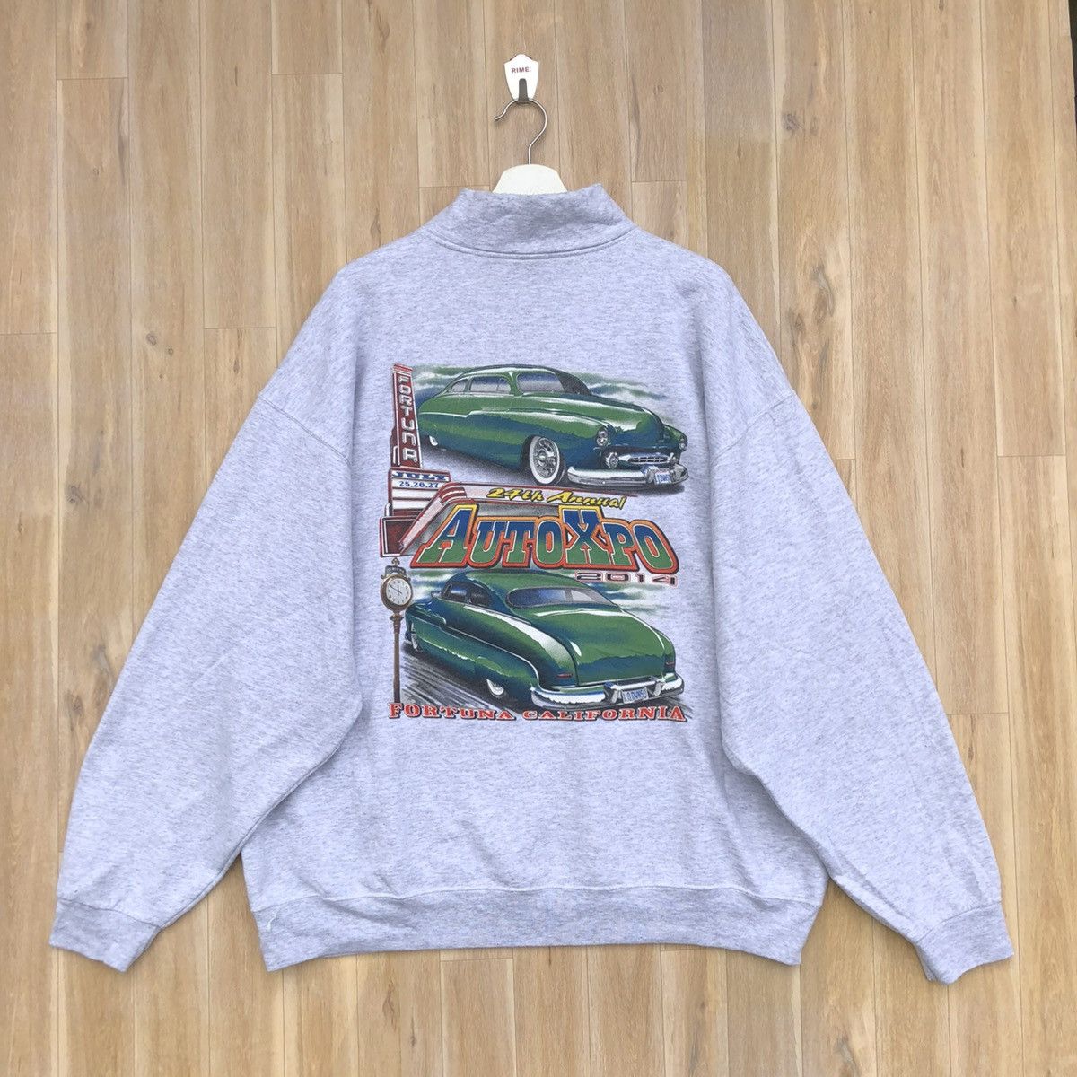 Vintage Vintage Annual Auto Expo Fortuna California Pullover Size US XXL / EU 58 / 5 - 1 Thumbnail