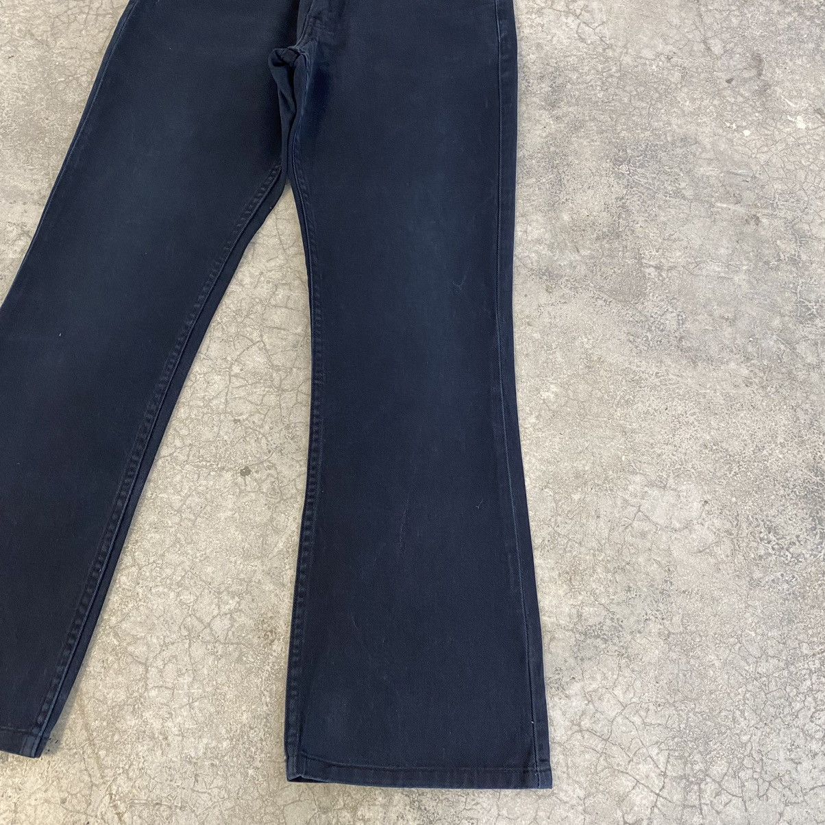 Levi's × Vintage Size 28x28.5 Vintage 1996 Levis 517 Black Flared Jeans Size US 28 / EU 44 - 7 Thumbnail