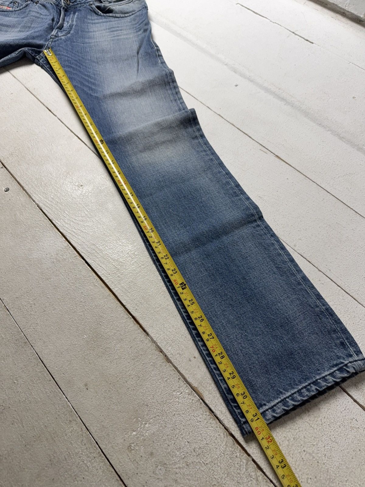 Diesel Luxury Diesel Iakop Regular Slim Tapered Jeans W27 L32 Size US 27 - 22 Thumbnail