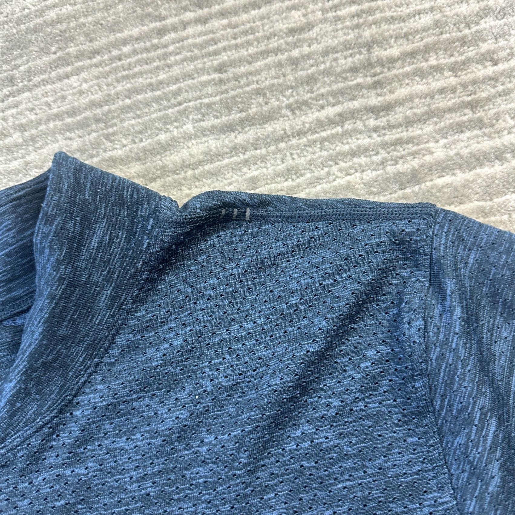 Lululemon Lululemon Sweater Mens Large Blue Half Zip Vent Tech Size US L / EU 52-54 / 3 - 4 Thumbnail