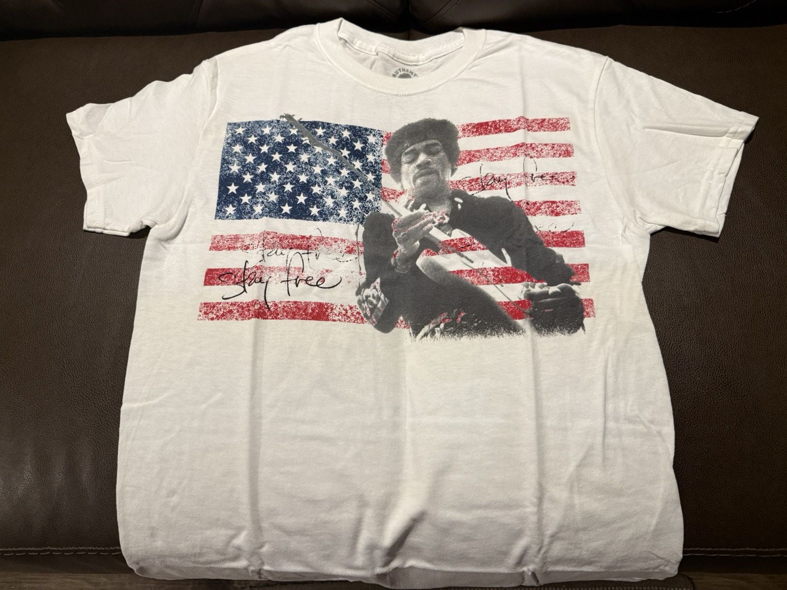 Jimi Hendrix Jimi Hendrix “stay free” s/s tshirt, NEW small Band Tee flag Size US S / EU 44-46 / 1 - 1 Thumbnail
